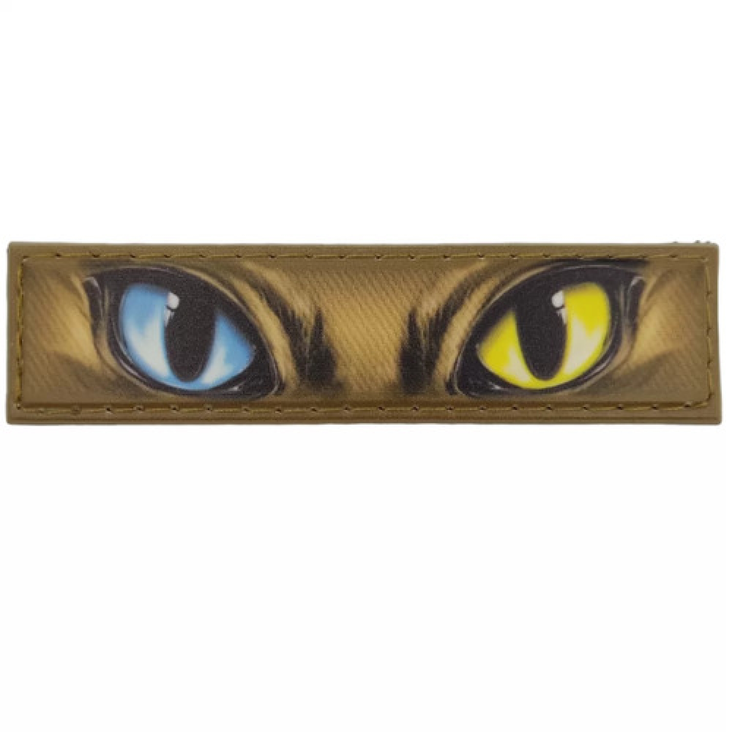 Шеврон Кошачьи глаза 2*8 см №13