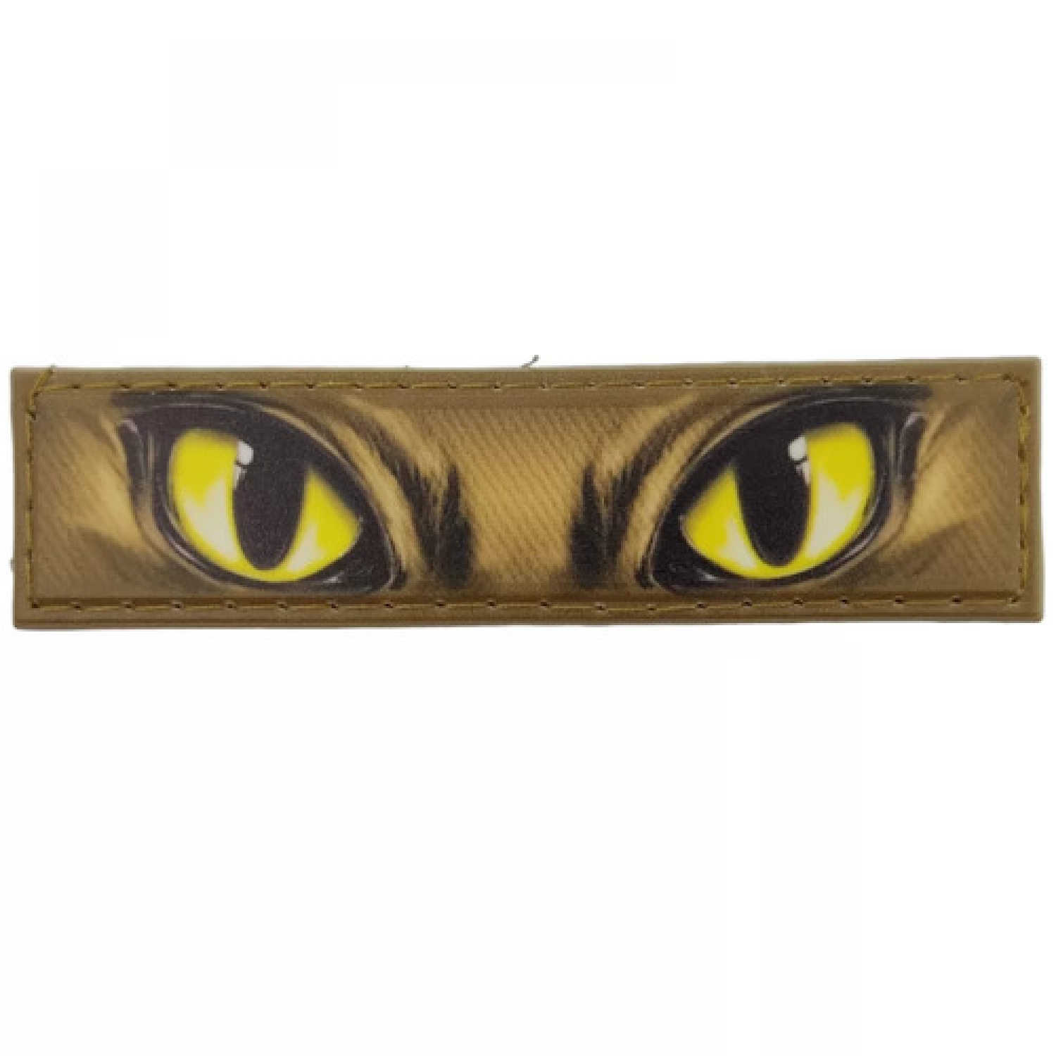 Шеврон Кошачьи глаза 2*8 см №14