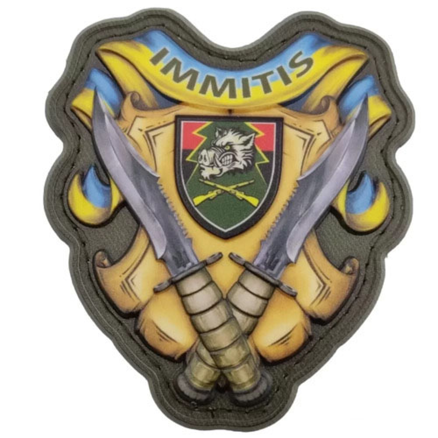 Шеврон Immitis 71 ОЕБр объемный