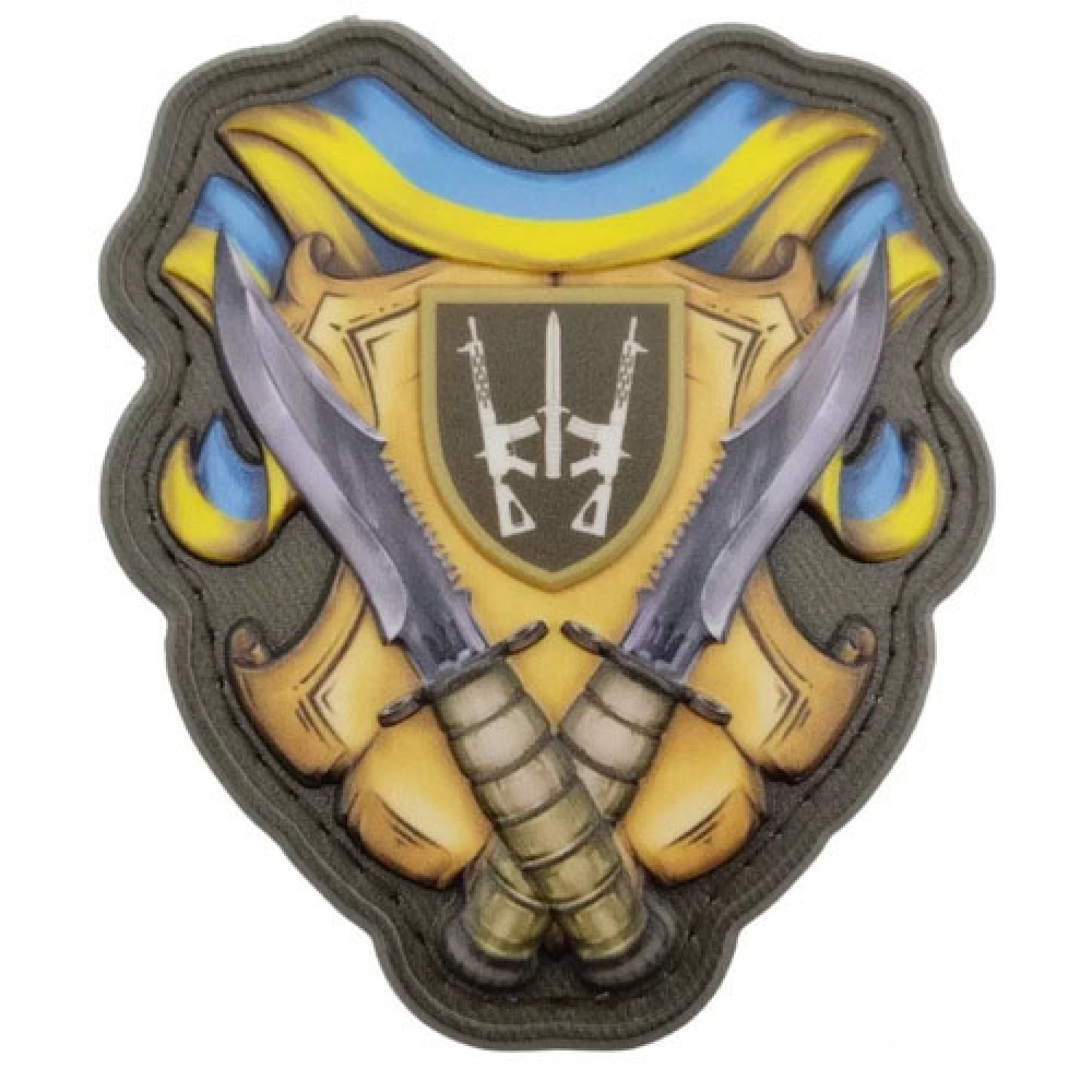 Шеврон 67 ОМБр объемный