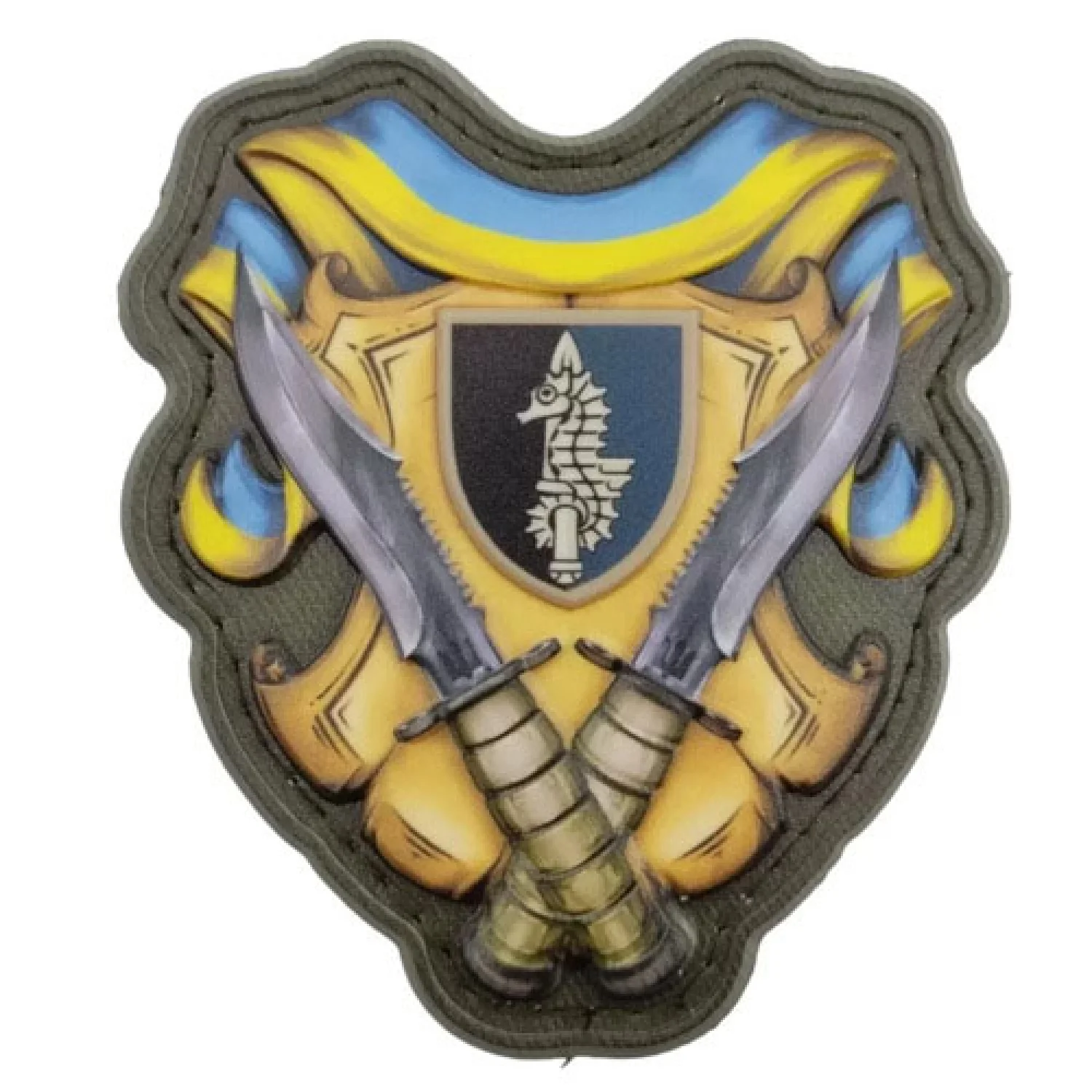 Шеврон 73 МЦСО объемный