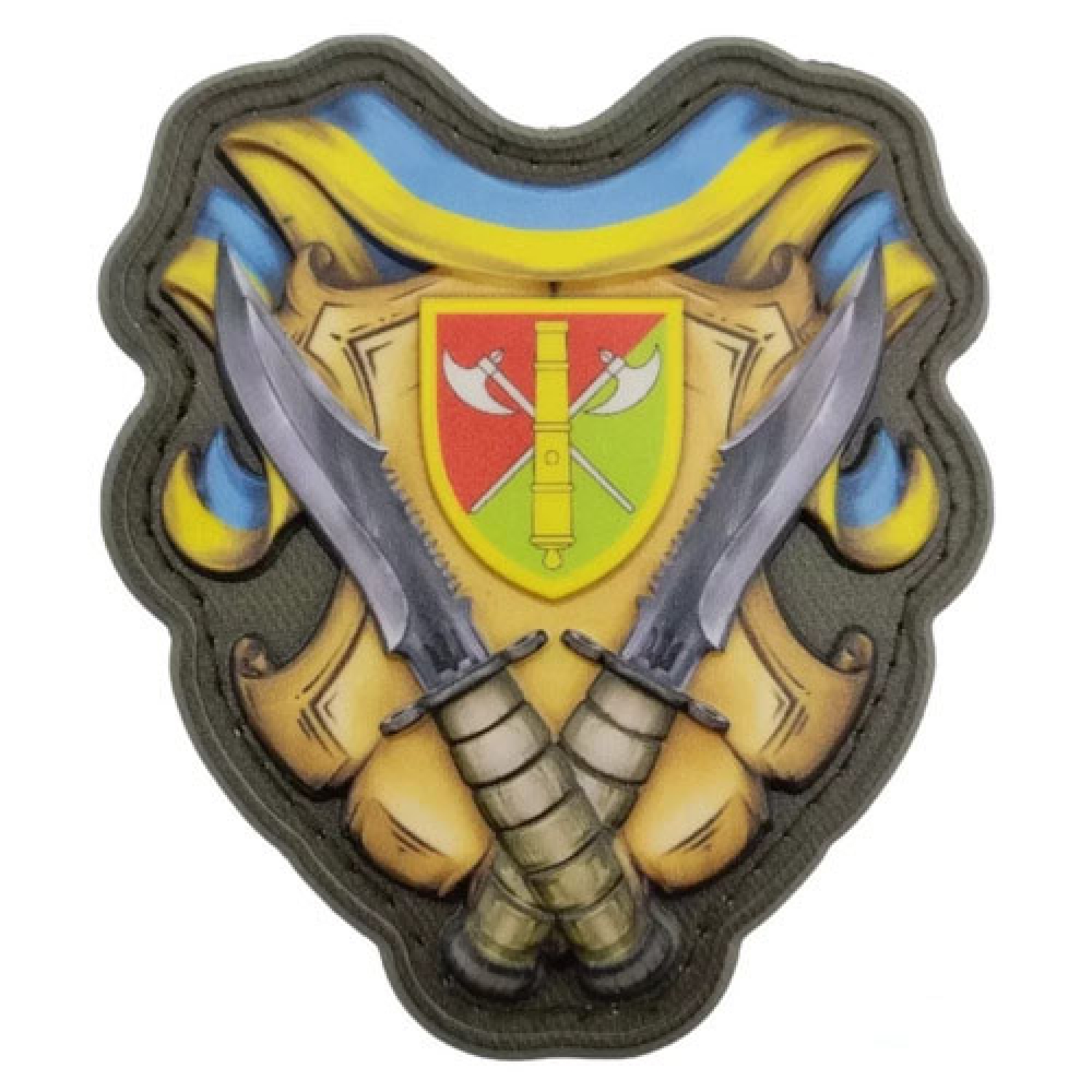 Шеврон 26 ОАБр объемный