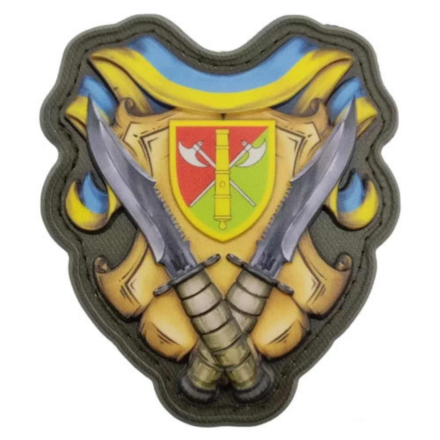 Шеврон 26 ОАБр об'ємний