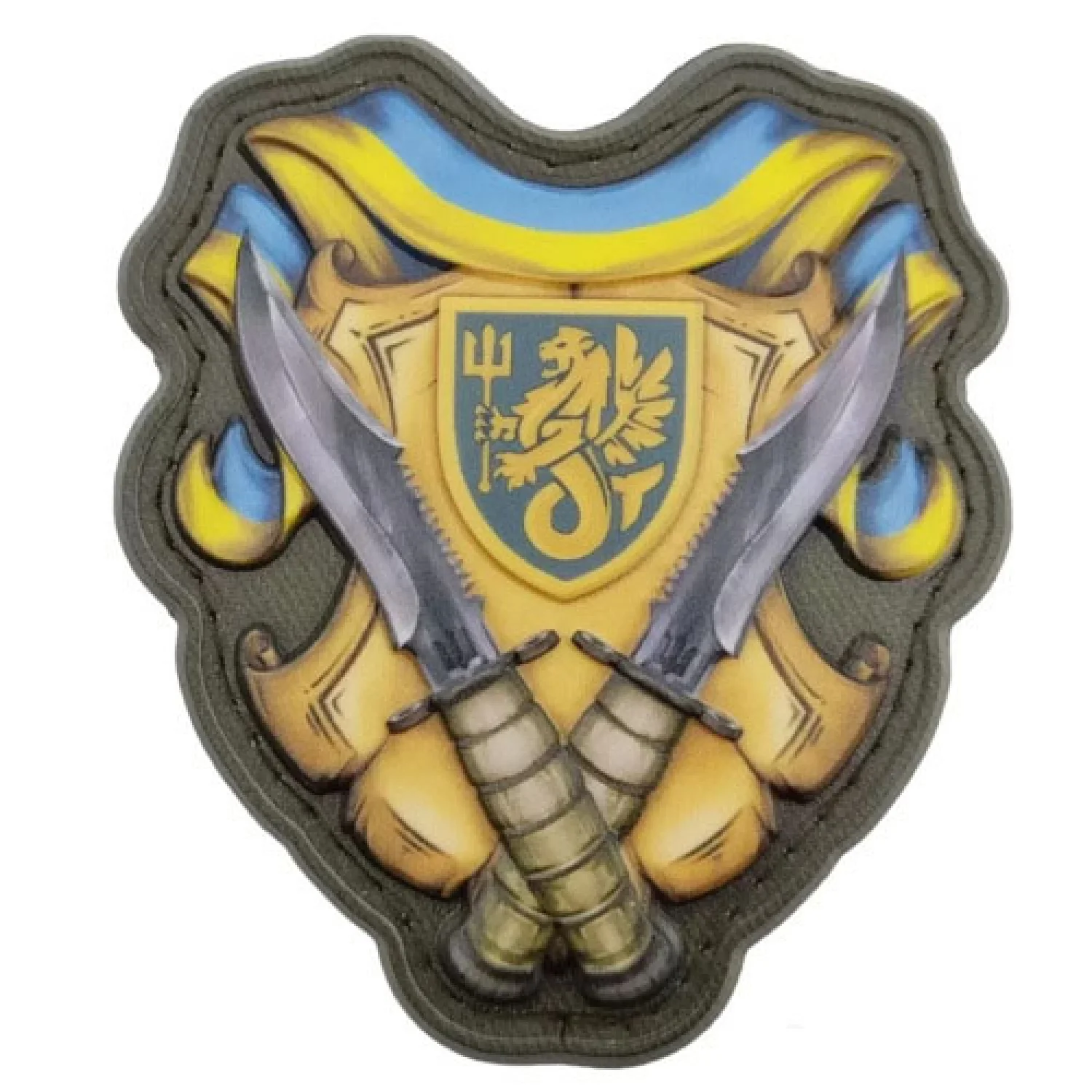 Шеврон 37 бригада морской пехоты объемная