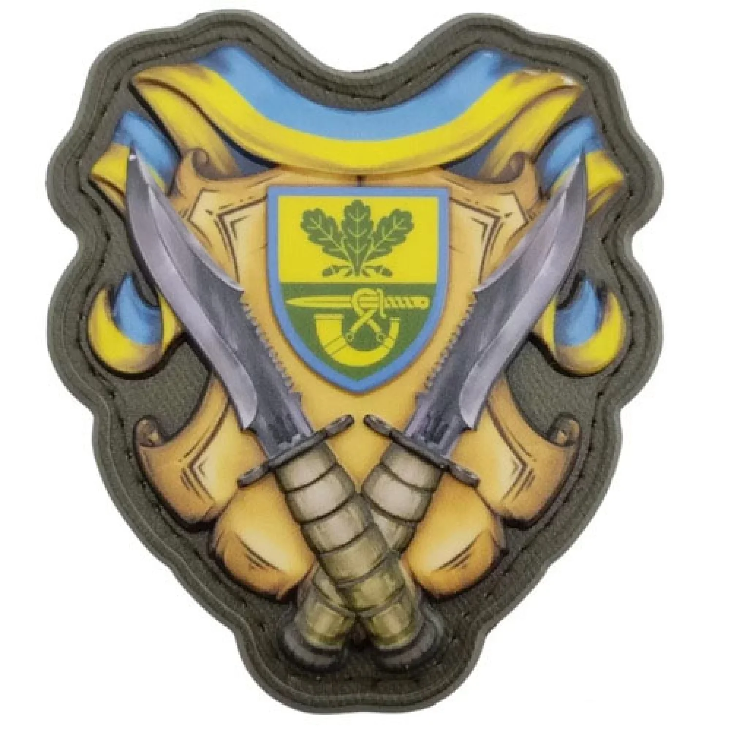 Шеврон 61 ОПЄБр об'ємний