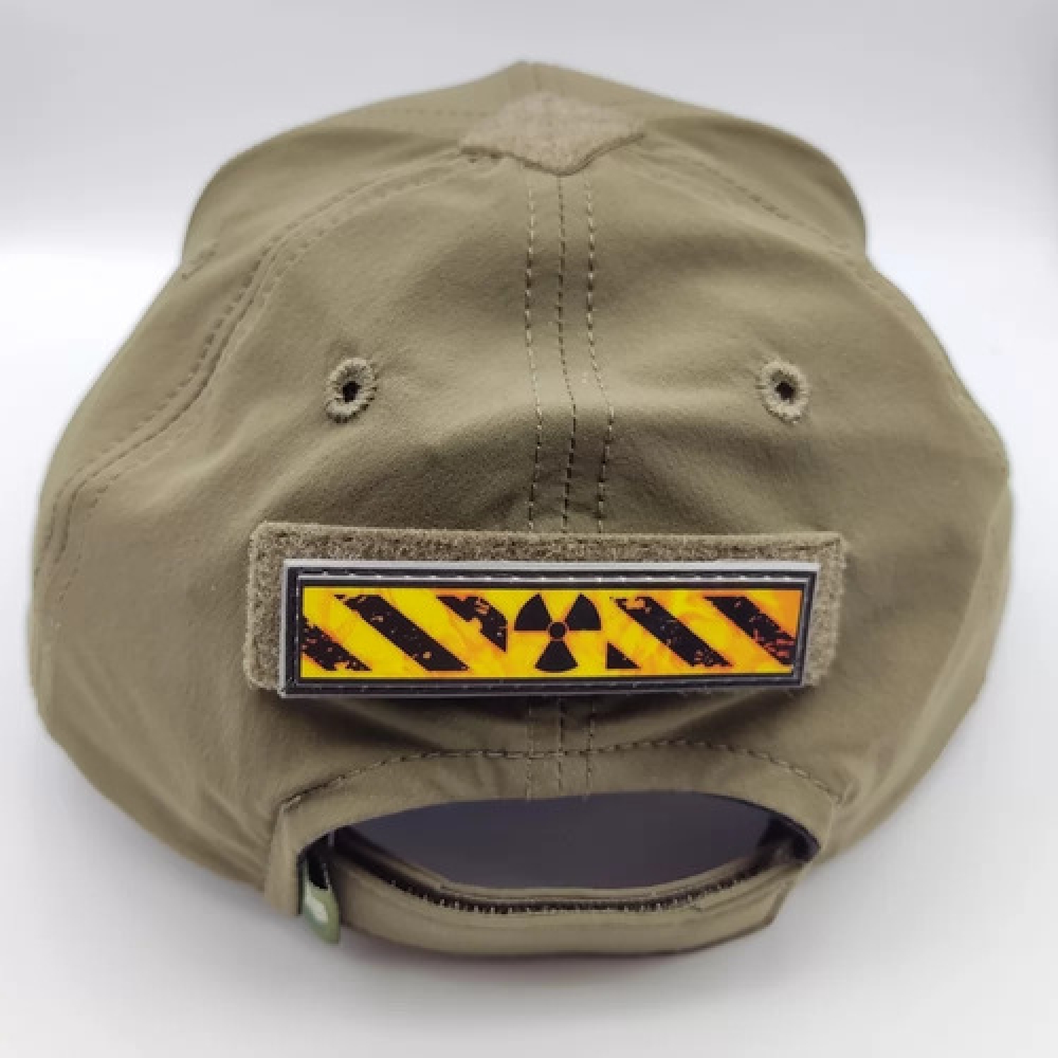 Шеврон Осторожно радиация 2*8 см