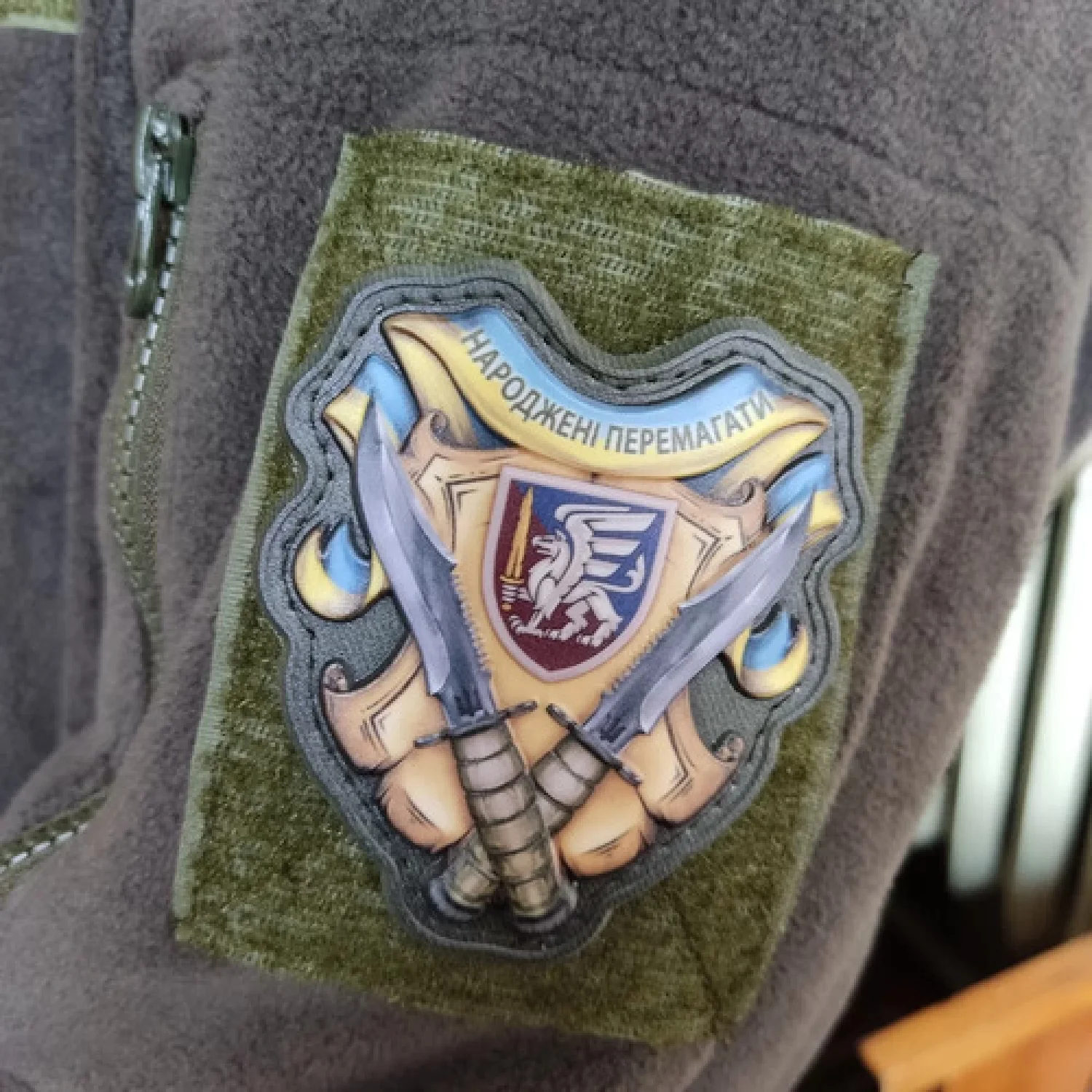 Шеврон Народжені перемагати 81 ОАБр об'ємний