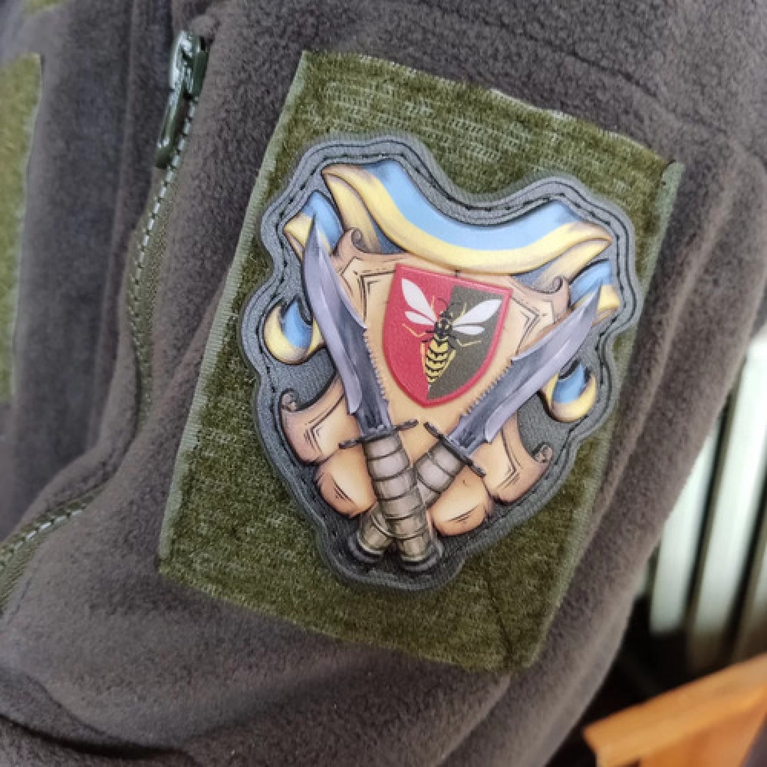 Шеврон 38 ЗРП объемный