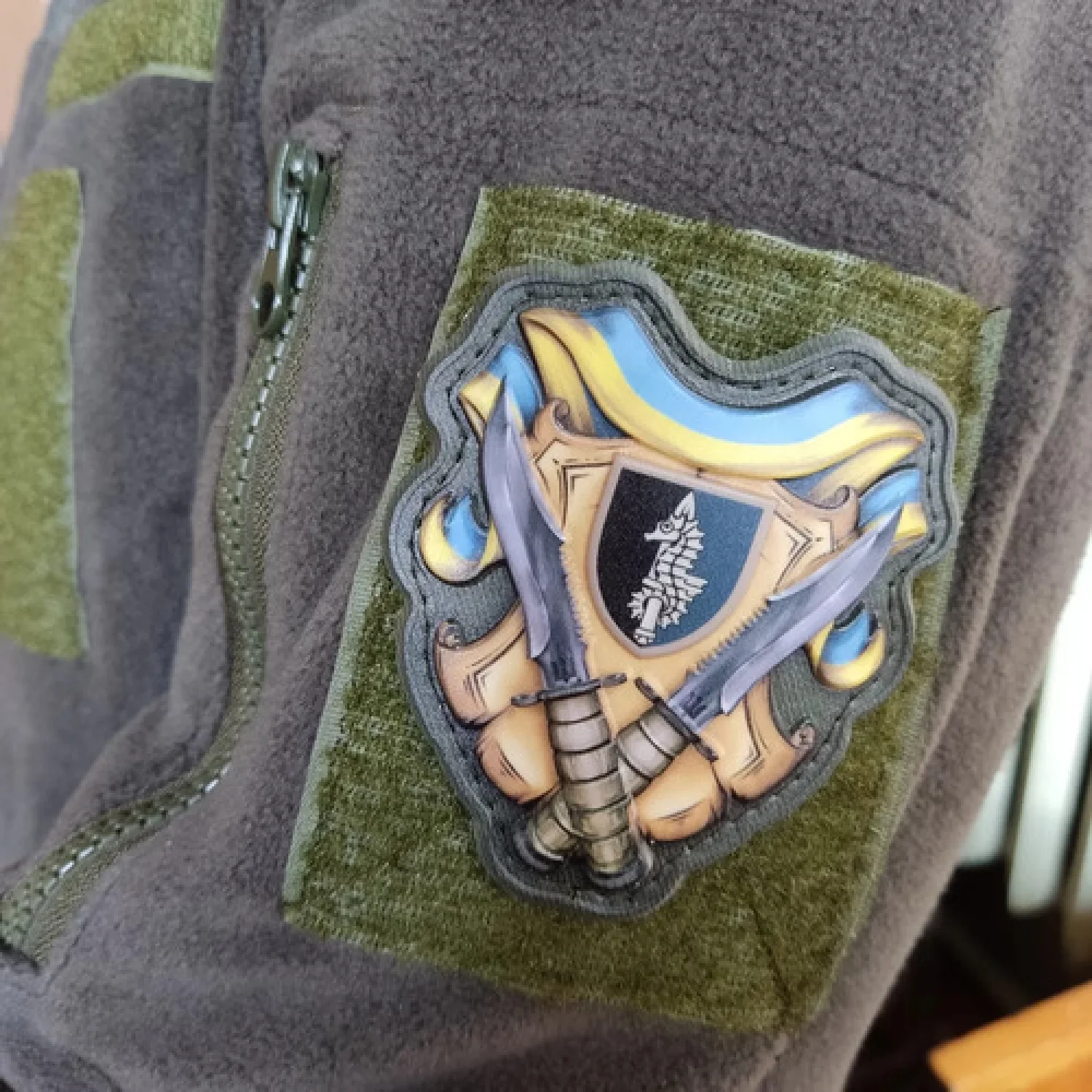 Шеврон 73 МЦСО объемный