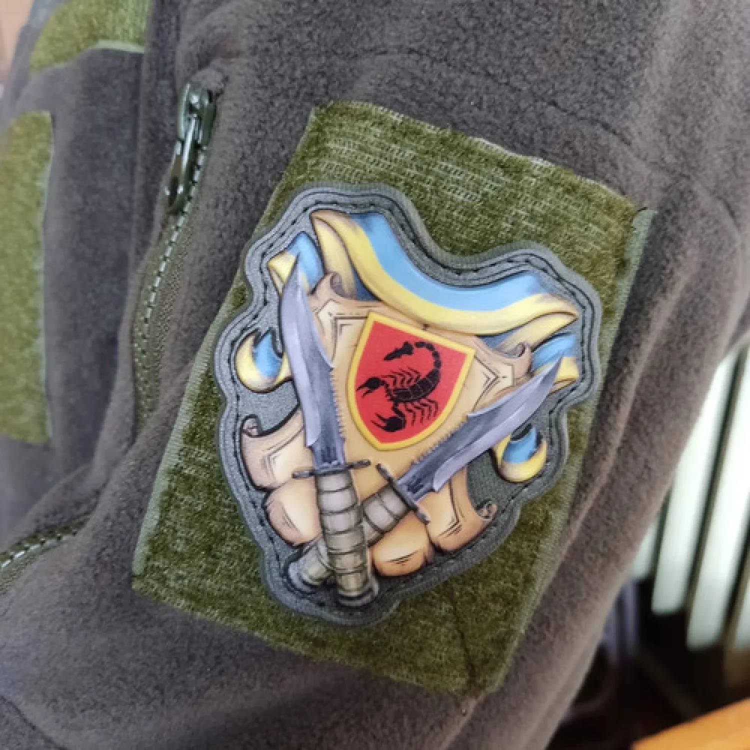 Шеврон 19 ОРБр объемный