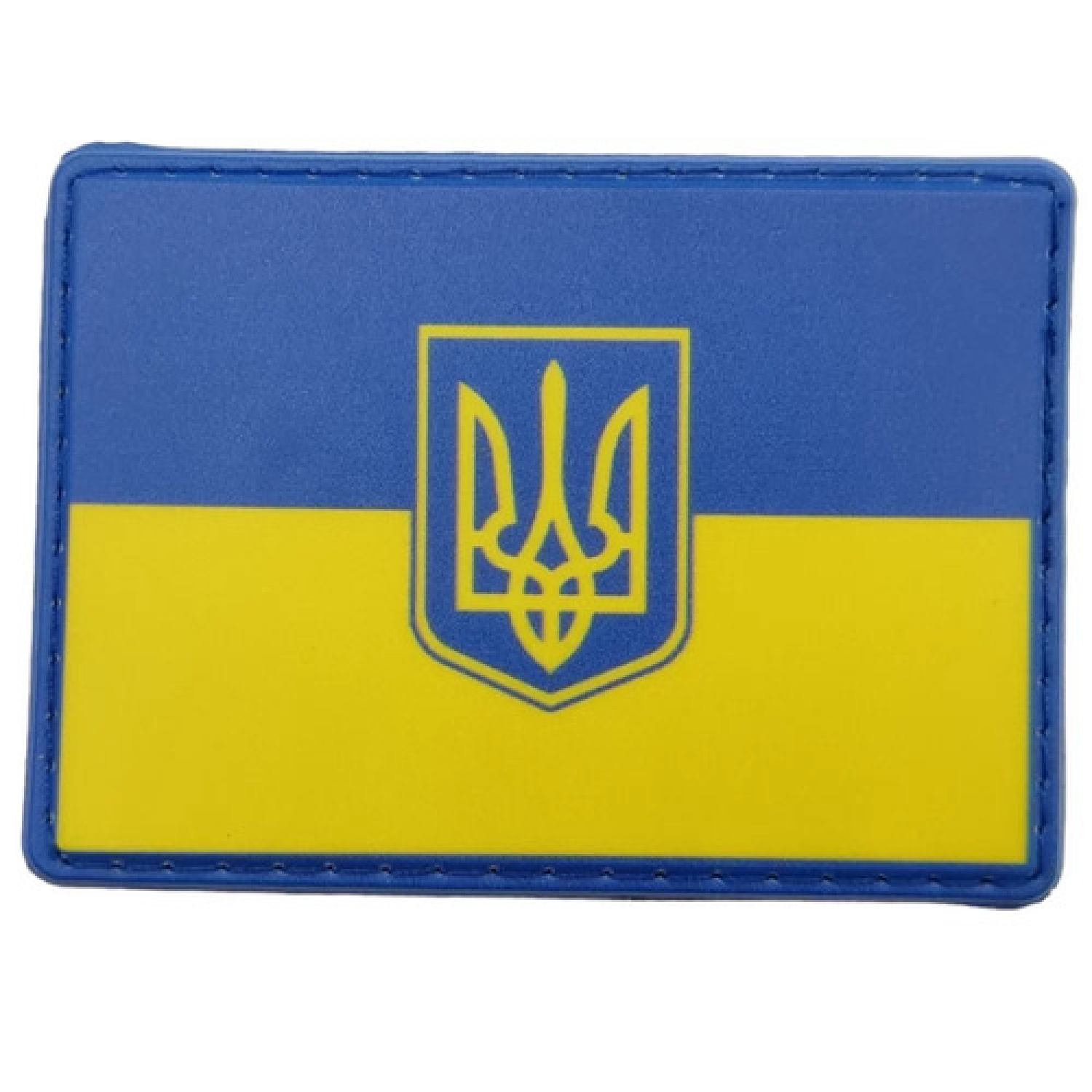 Шеврон прапор України з гербом 50*70 мм