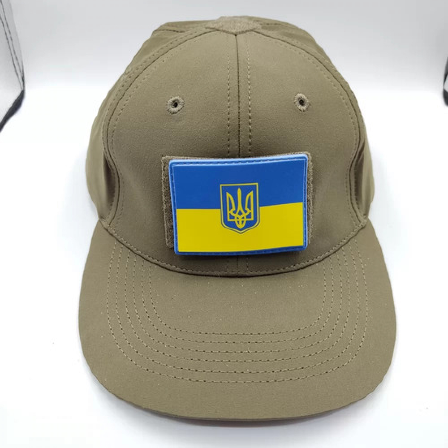 Шеврон прапор України з гербом 50*70 мм