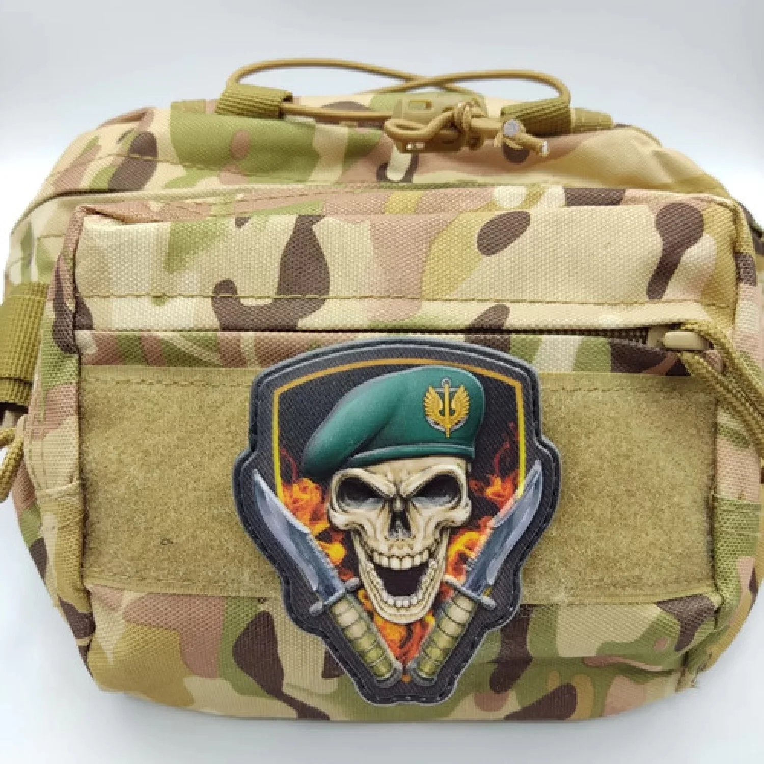 Шеврон Череп беретный знак Морская пехота объемный