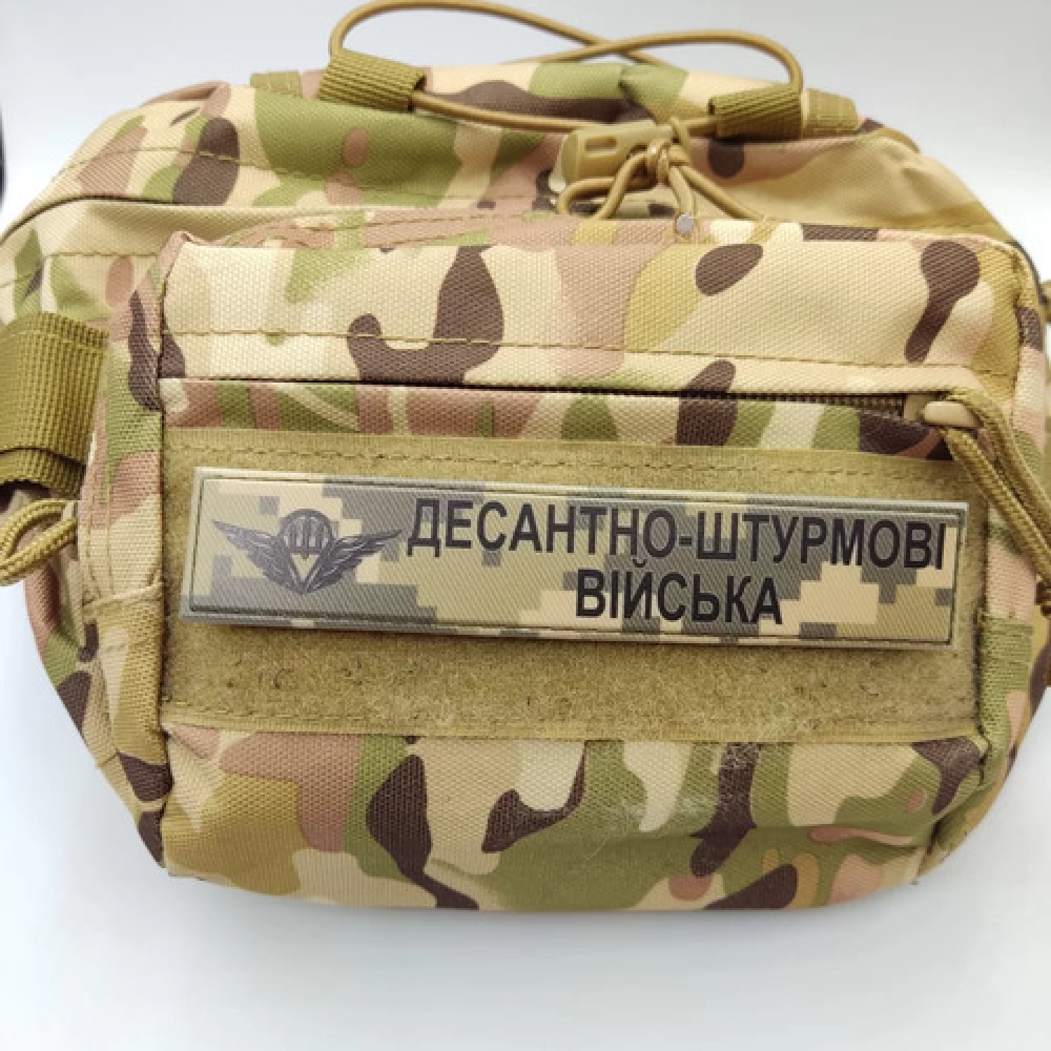 Військовий шеврон Десантно-штурмові війська піксель