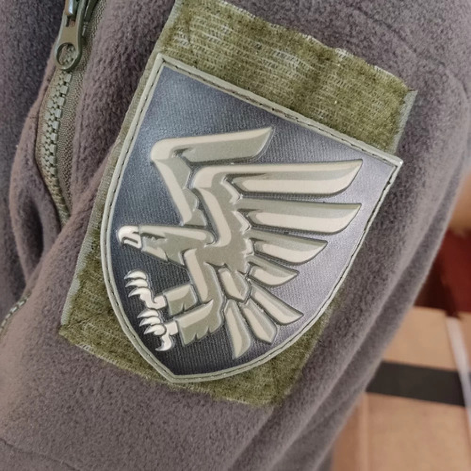 Шеврон ЗСУ 95 окремої десантно-штурмової бригади олива