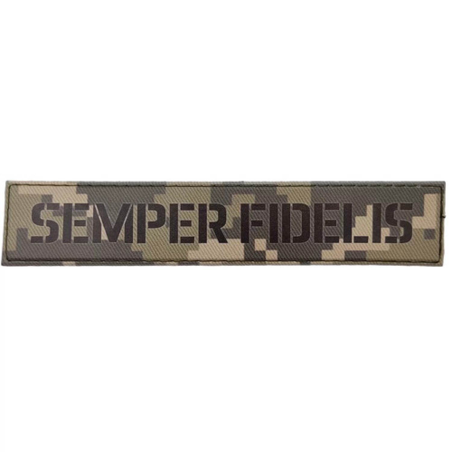 Військовий шеврон Збройні сили України Semper Fidelis піксель