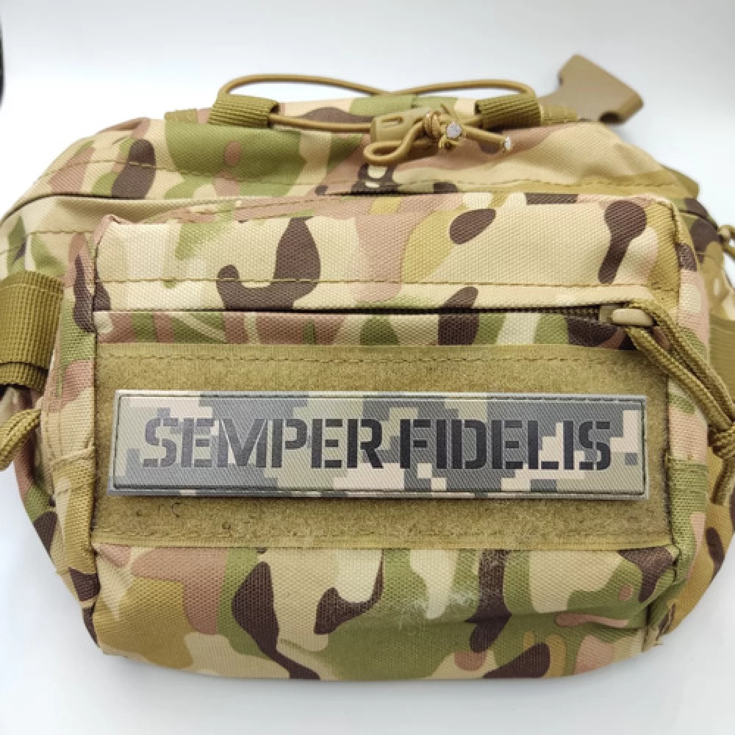 Військовий шеврон Збройні сили України Semper Fidelis піксель