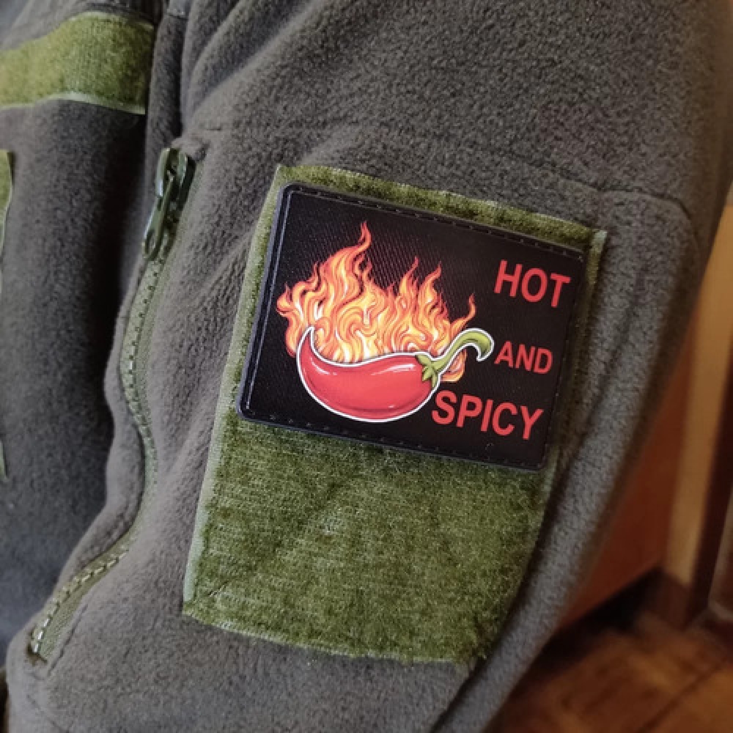 Шеврон Hot and Spicy