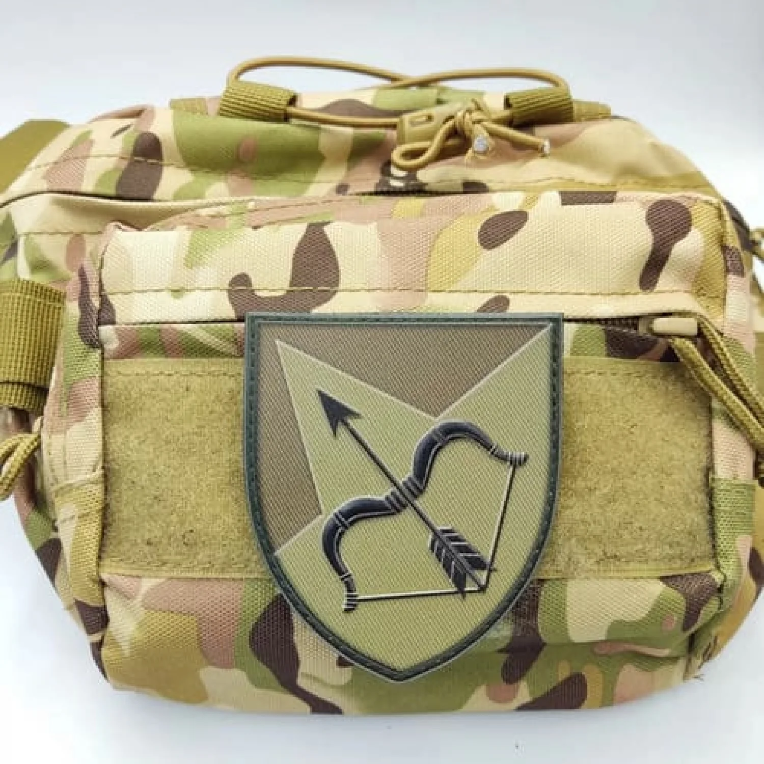 Шеврон ЗСУ 302 зенітно-ракетний полк (А1215) олива