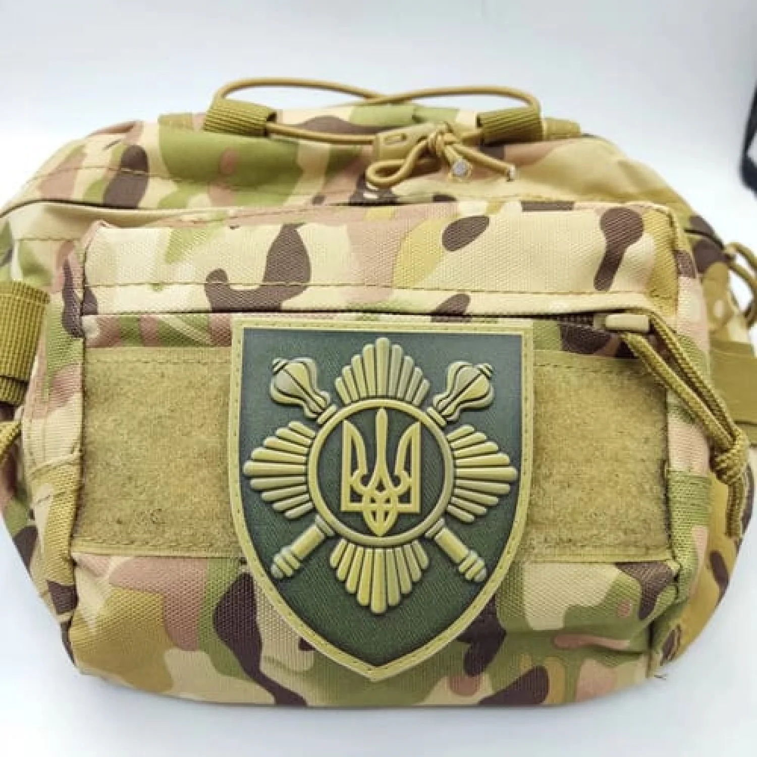 Шеврон ВСУ Отдельная президентская бригада имени гетмана Богдана Хмельницкого олива