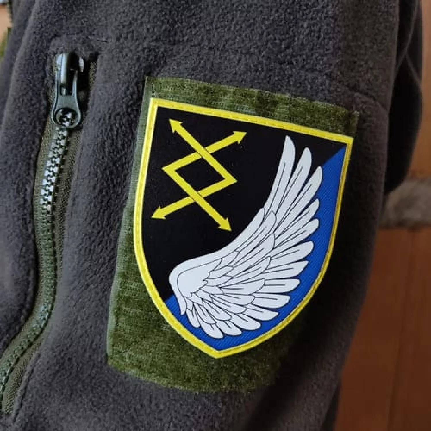 Шеврон ЗСУ 31 окремий полк зв'язку та радіочастотного забезпечення