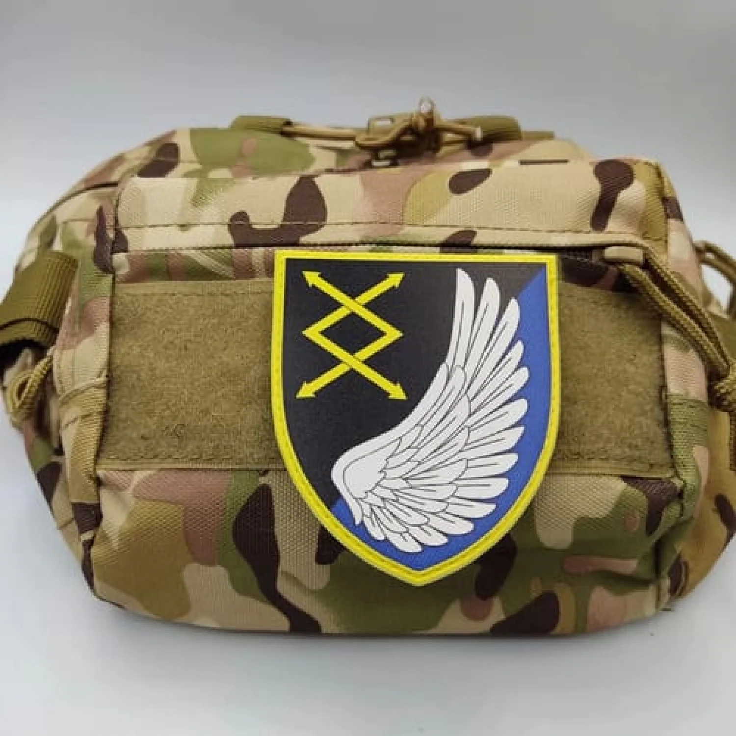 Шеврон ЗСУ 31 окремий полк зв'язку та радіочастотного забезпечення