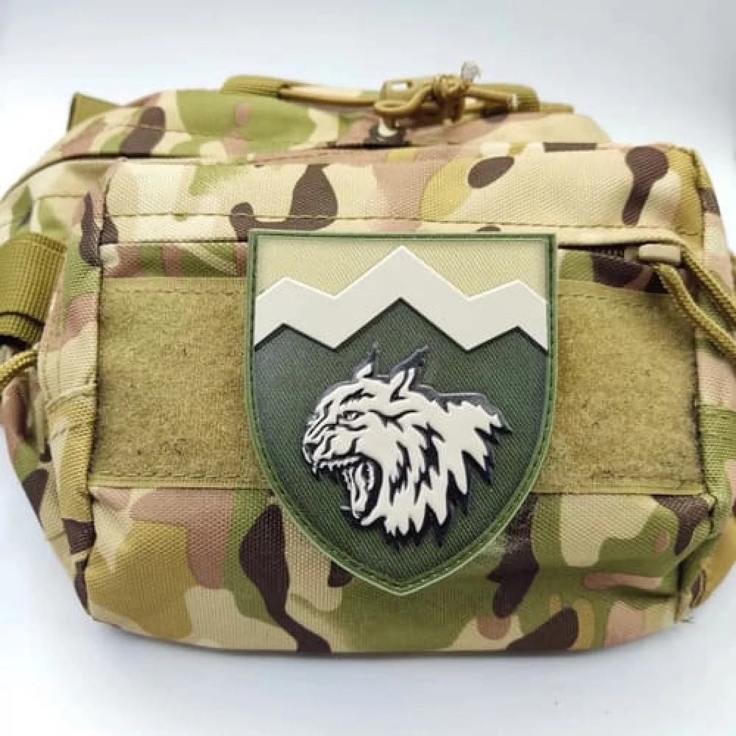 Шеврон ВСУ 108 ОГШБ олива