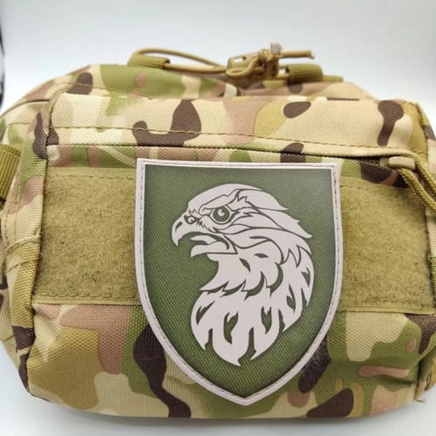 Шеврон ЗСУ 383 окрема бригада безпілотних авіаційних комплексів олива