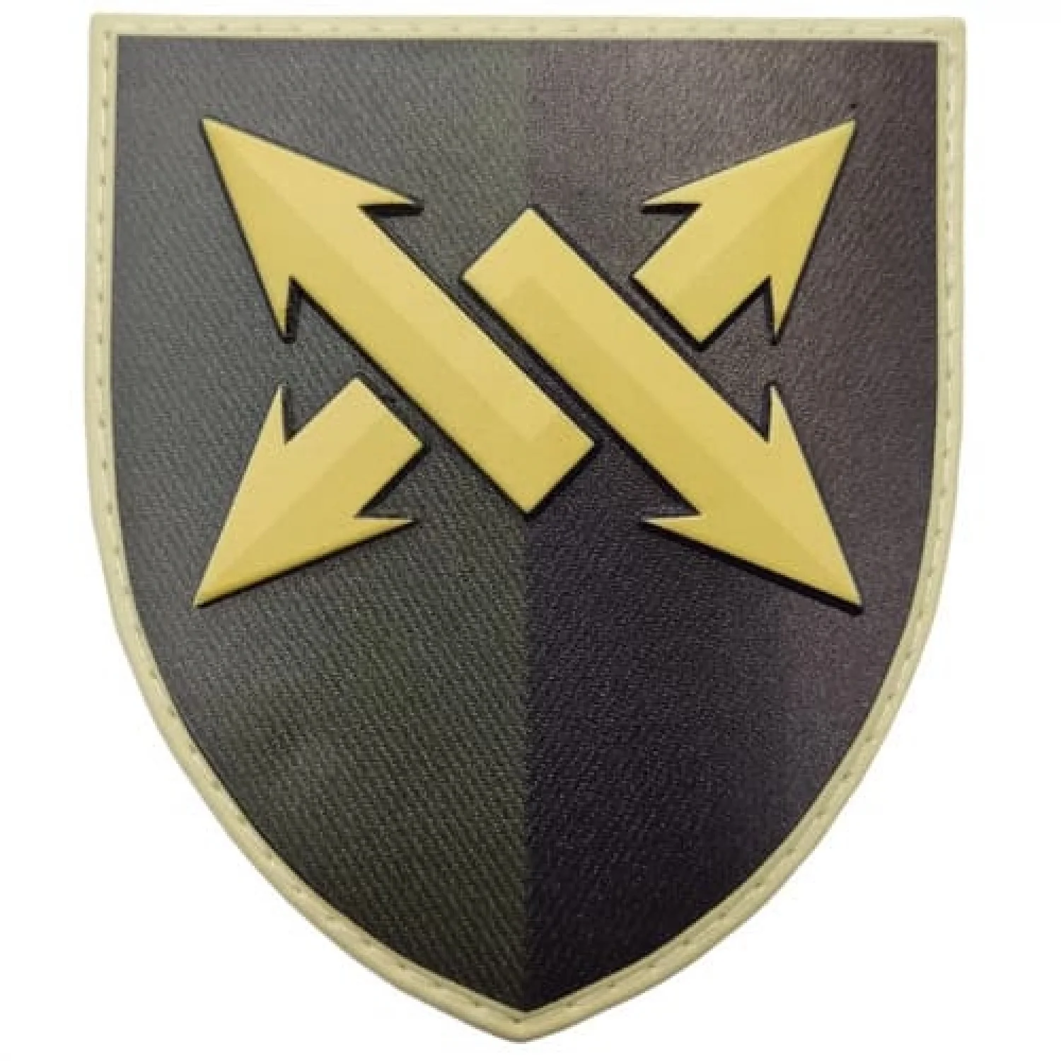 Шеврон ЗСУ 347 інформаційно-комунікаційний вузол ДШВ олива