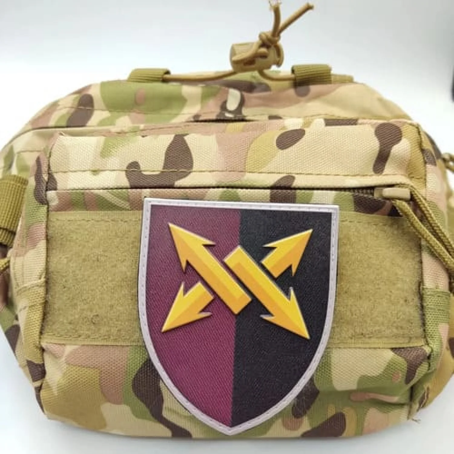 Шеврон ЗСУ 347 інформаційно-комунікаційний вузол ДШВ