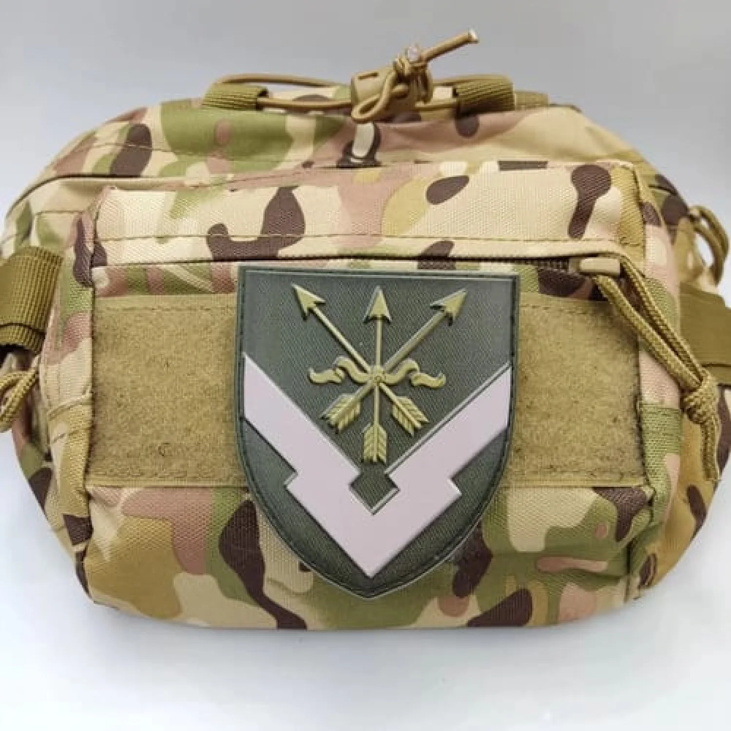 Шеврон ВСУ ВЧ А3177 олива