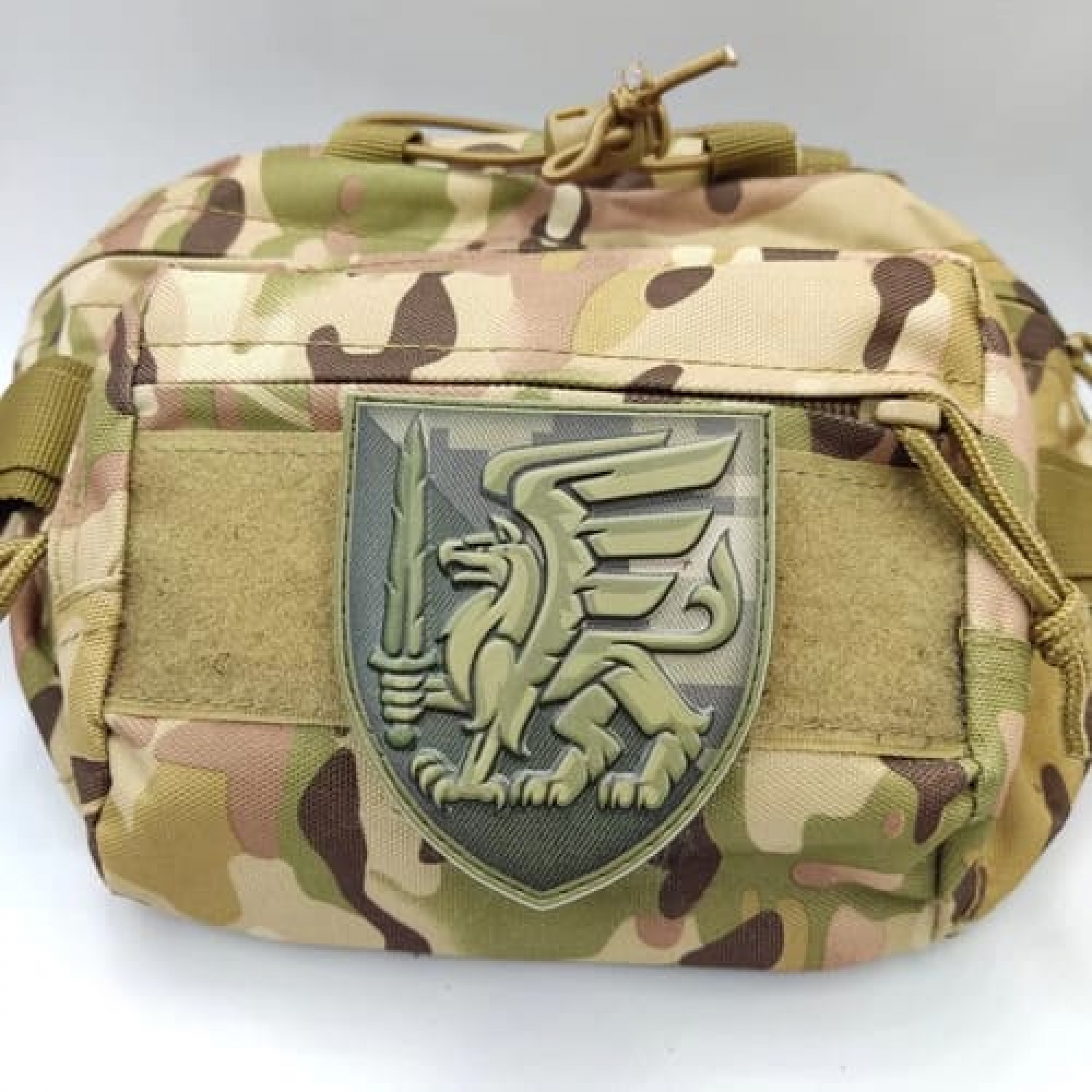 Шеврон ЗСУ 81 окрема аеромобільна бригада піксель