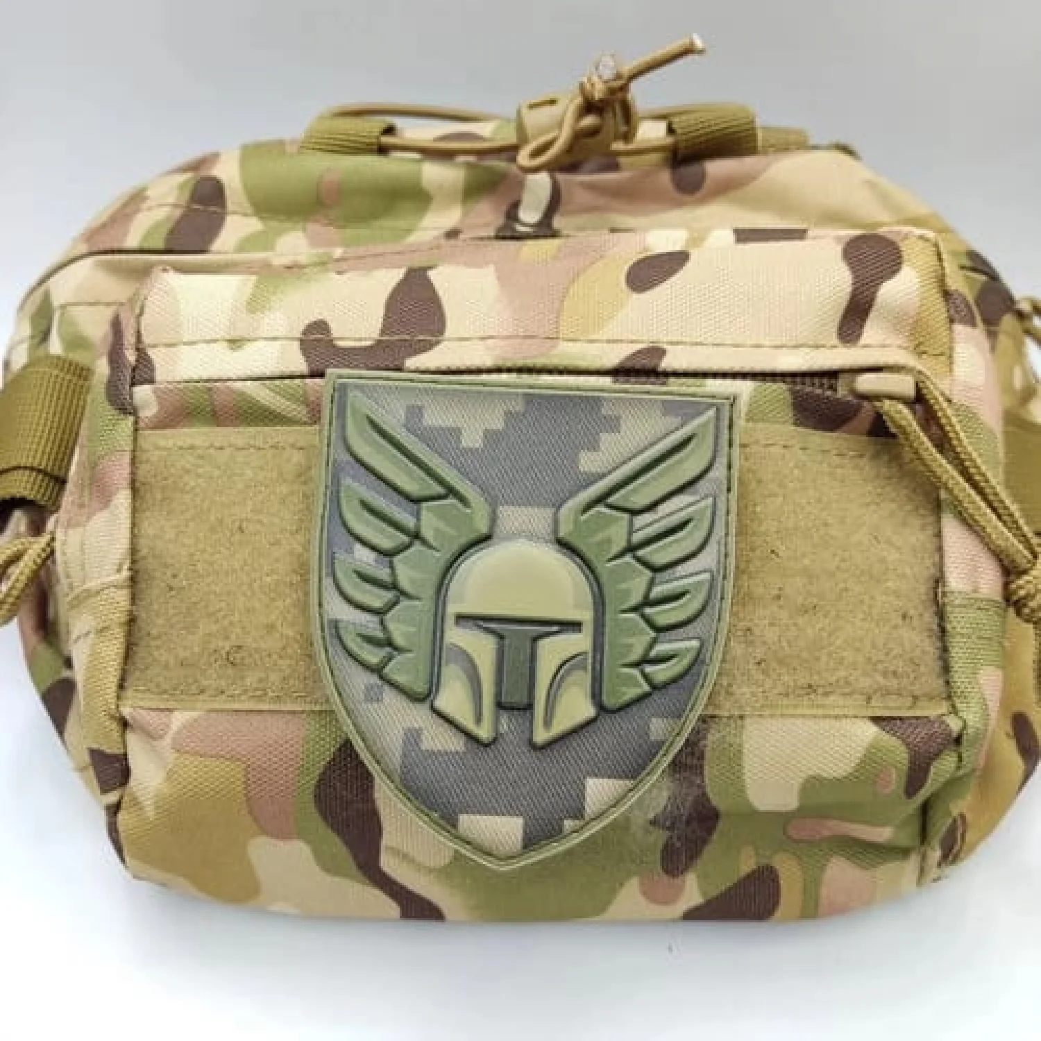 Шеврон ВСУ 46 отдельная аэромобильная бригада пиксель