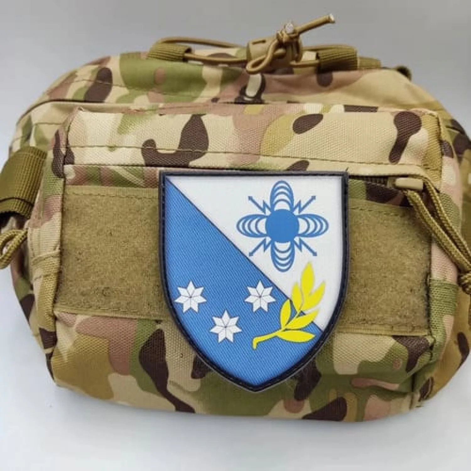 Шеврон ЗСУ 57 окремий полк зв'язку та радіотехнічного забезпечення