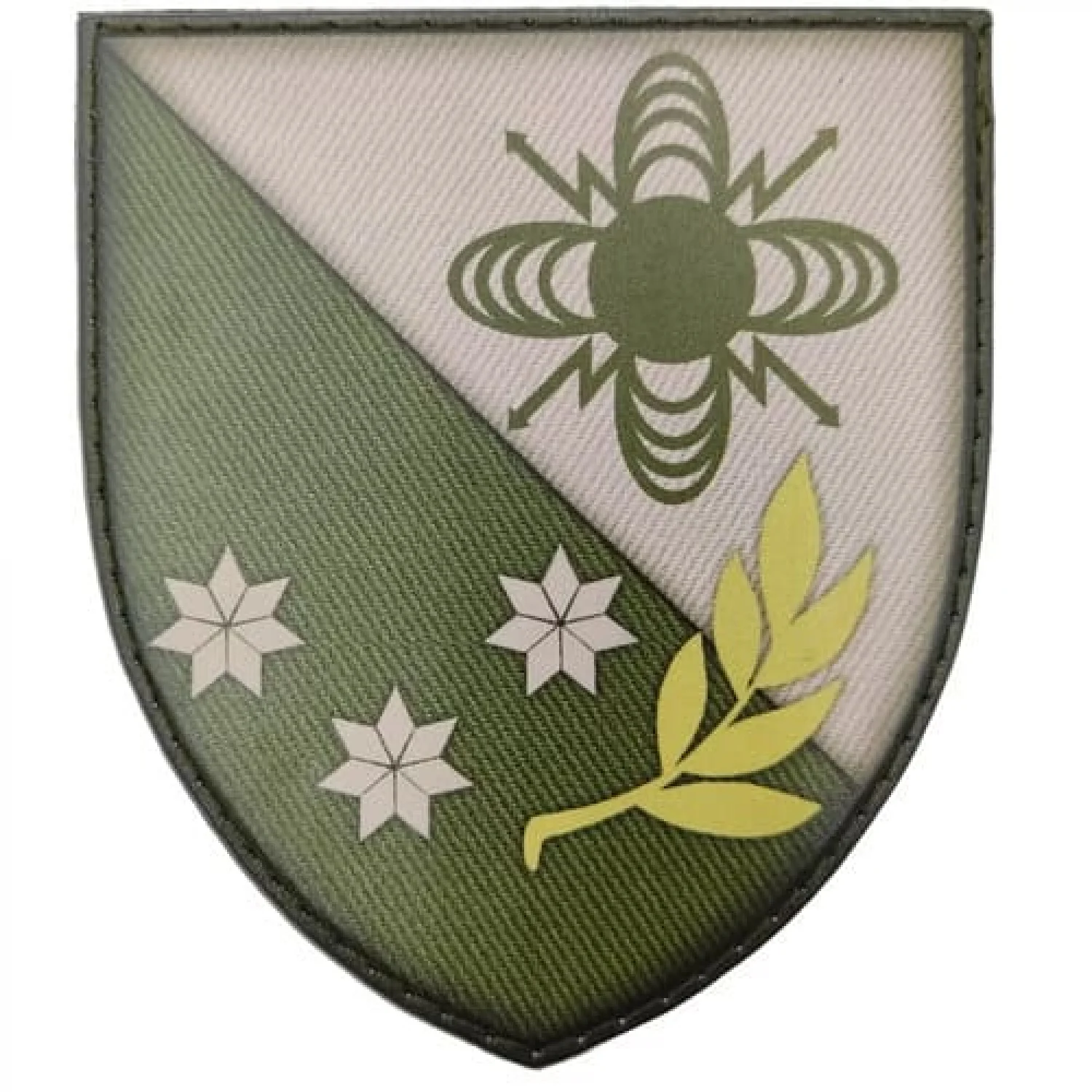 Шеврон ВСУ 57 отдельный полк связи и радиотехнического обеспечения олива