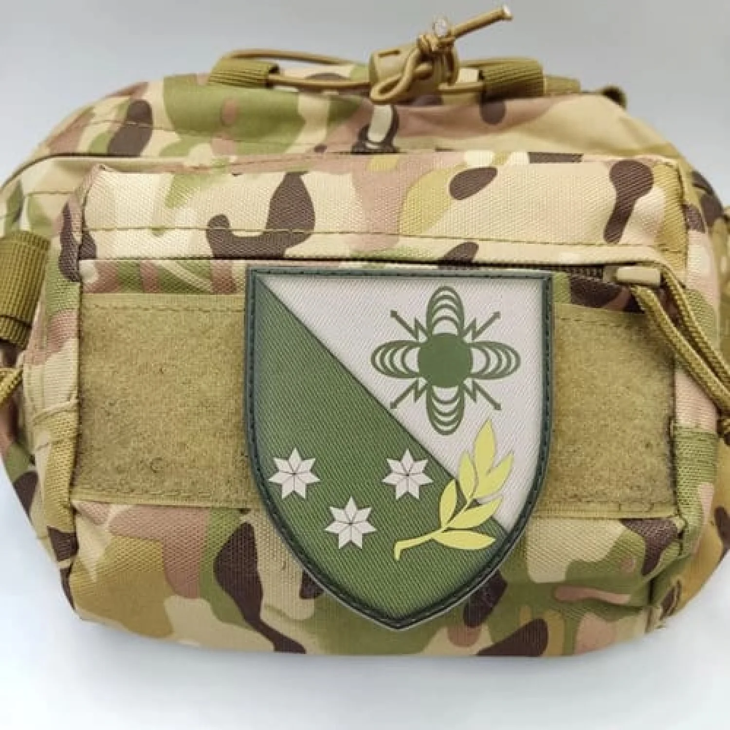 Шеврон ВСУ 57 отдельный полк связи и радиотехнического обеспечения олива