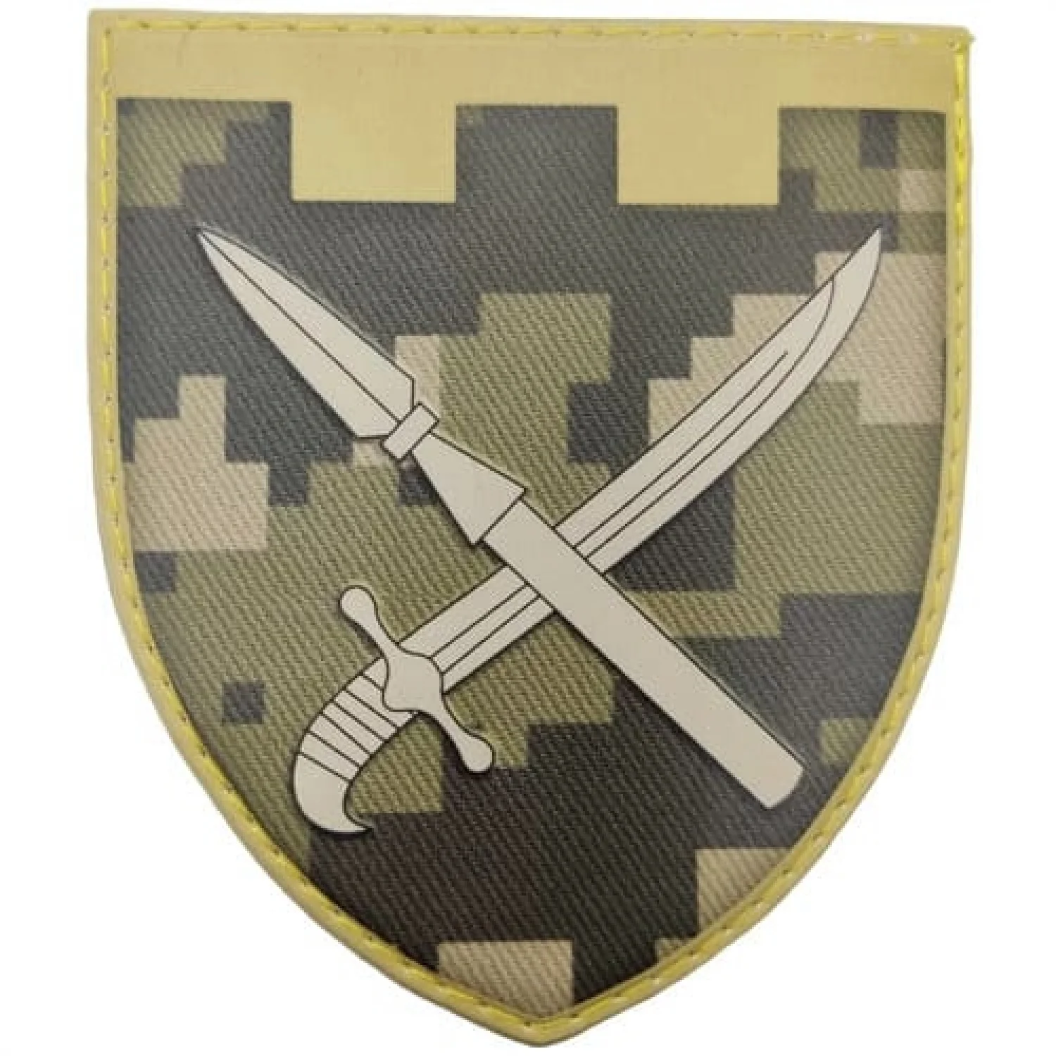 Шеврон ТрО 109 бригади ЗСУ Донецьк піксель