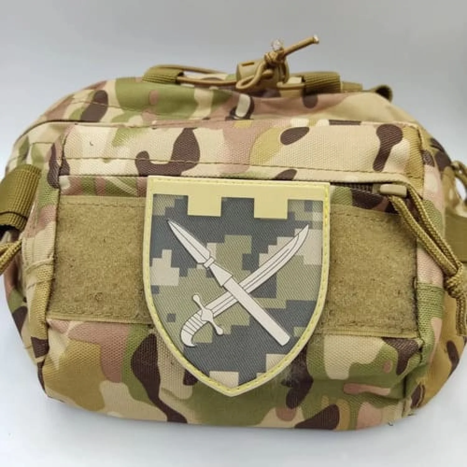 Шеврон ТрО 109 бригади ЗСУ Донецьк піксель