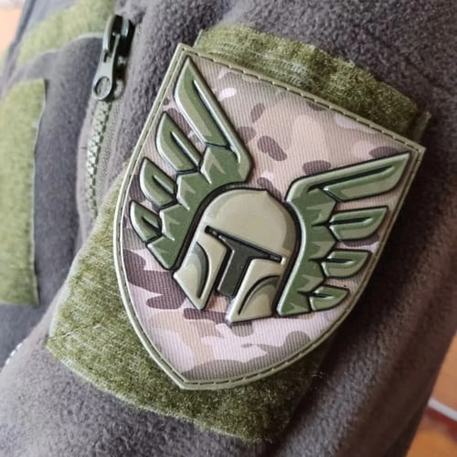 Шеврон ЗСУ 46 окрема аеромобільна бригада мультикам