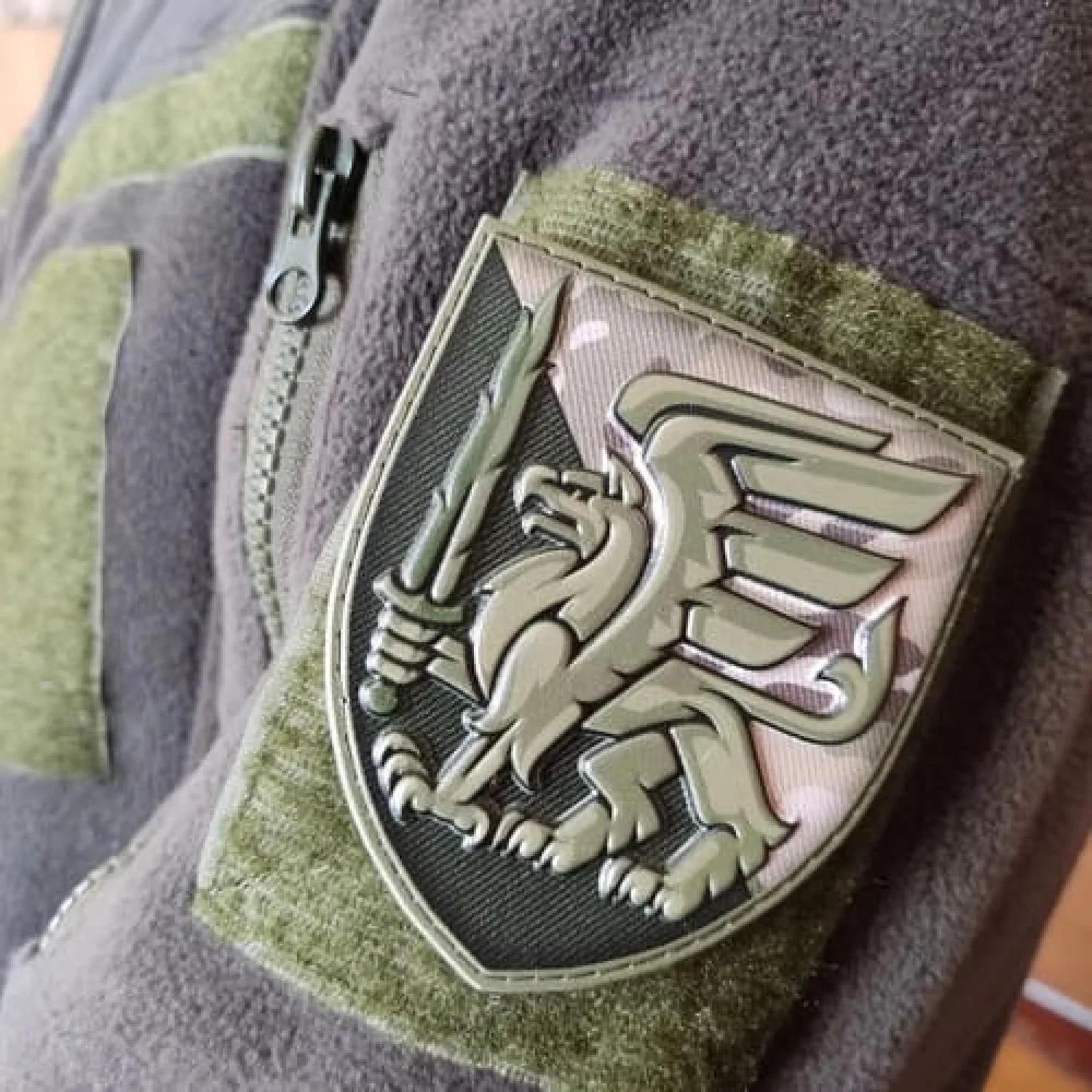 Шеврон ЗСУ 81 окрема аеромобільна бригада мультикам