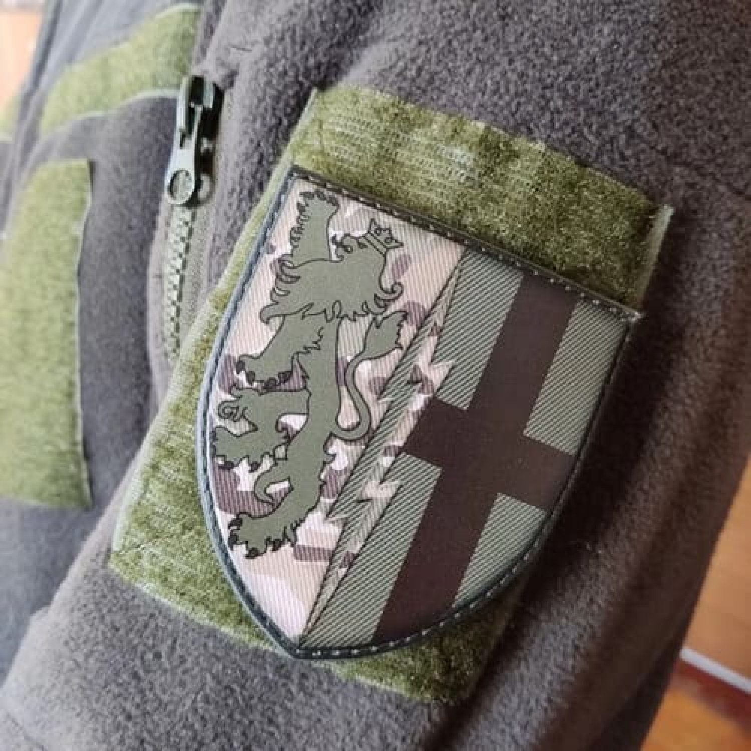 Шеврон ЗСУ 1 РТБр мультикам