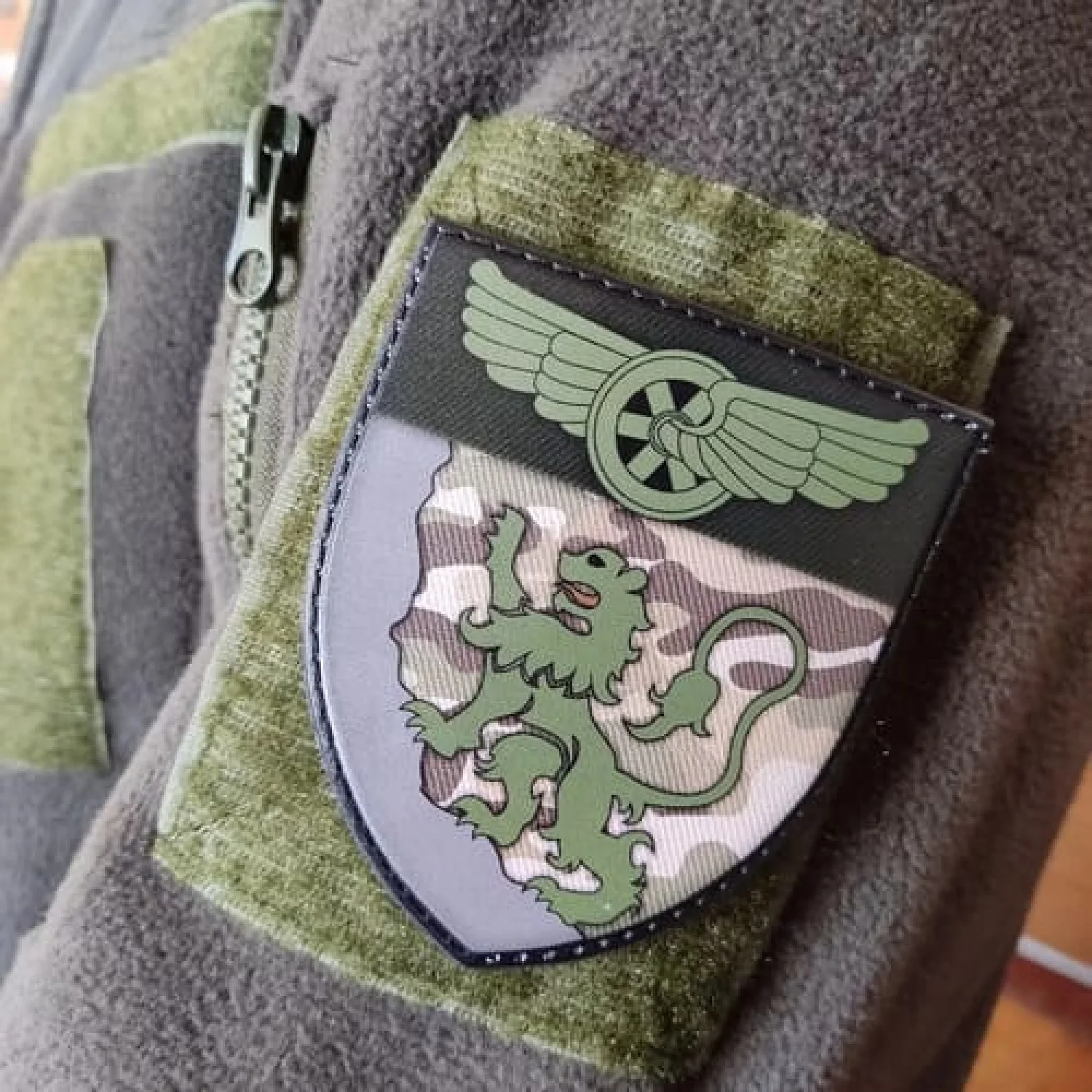 Шеврон 1 отдельная бригада Княза Льва мультикам