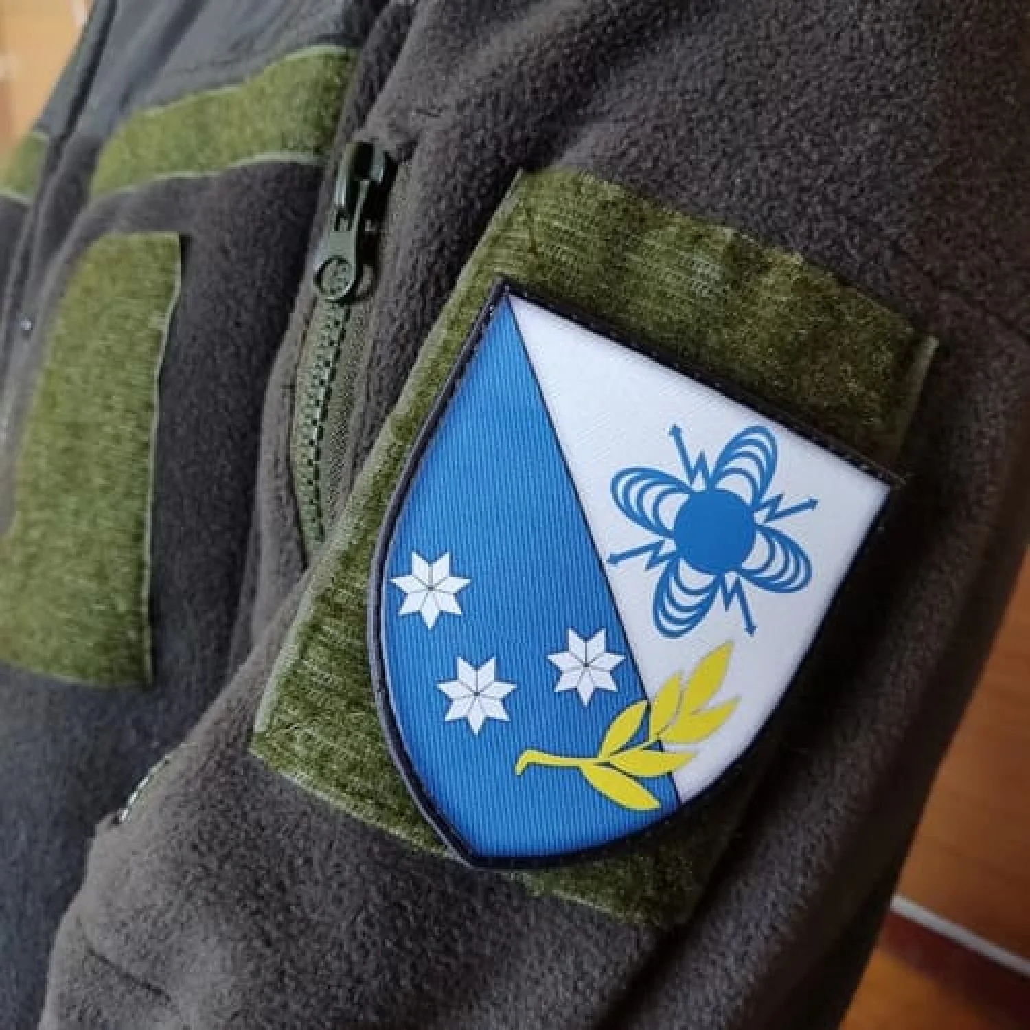 Шеврон ЗСУ 57 окремий полк зв'язку та радіотехнічного забезпечення