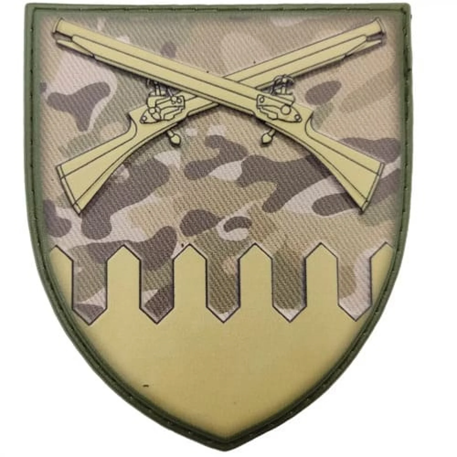 Шеврон ЗСУ 92 окрема механізована бригада ОК Схід мультикам об'ємний