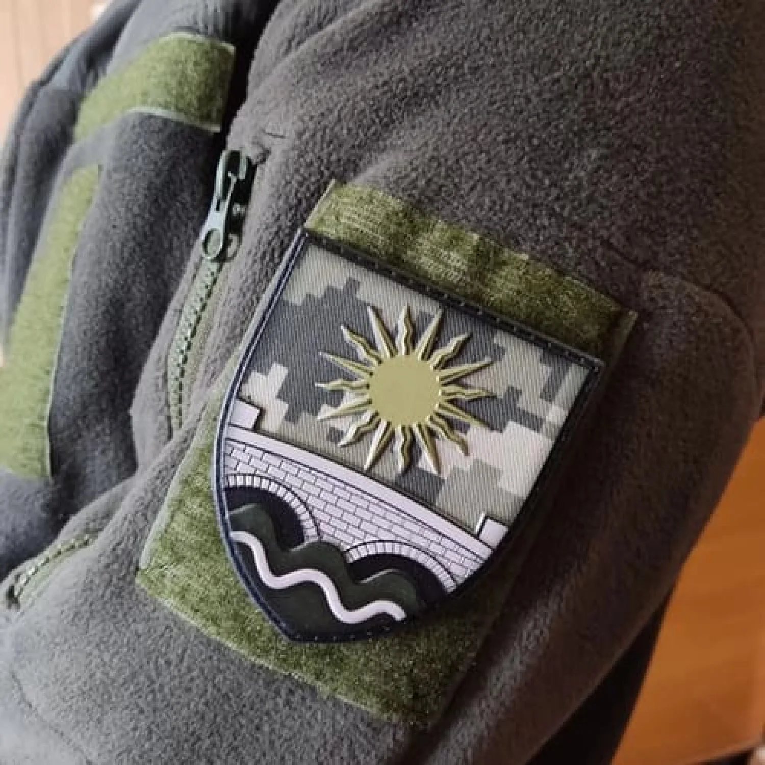 Шеврон ВСУ 210 понтонно-мостовой полк пиксель