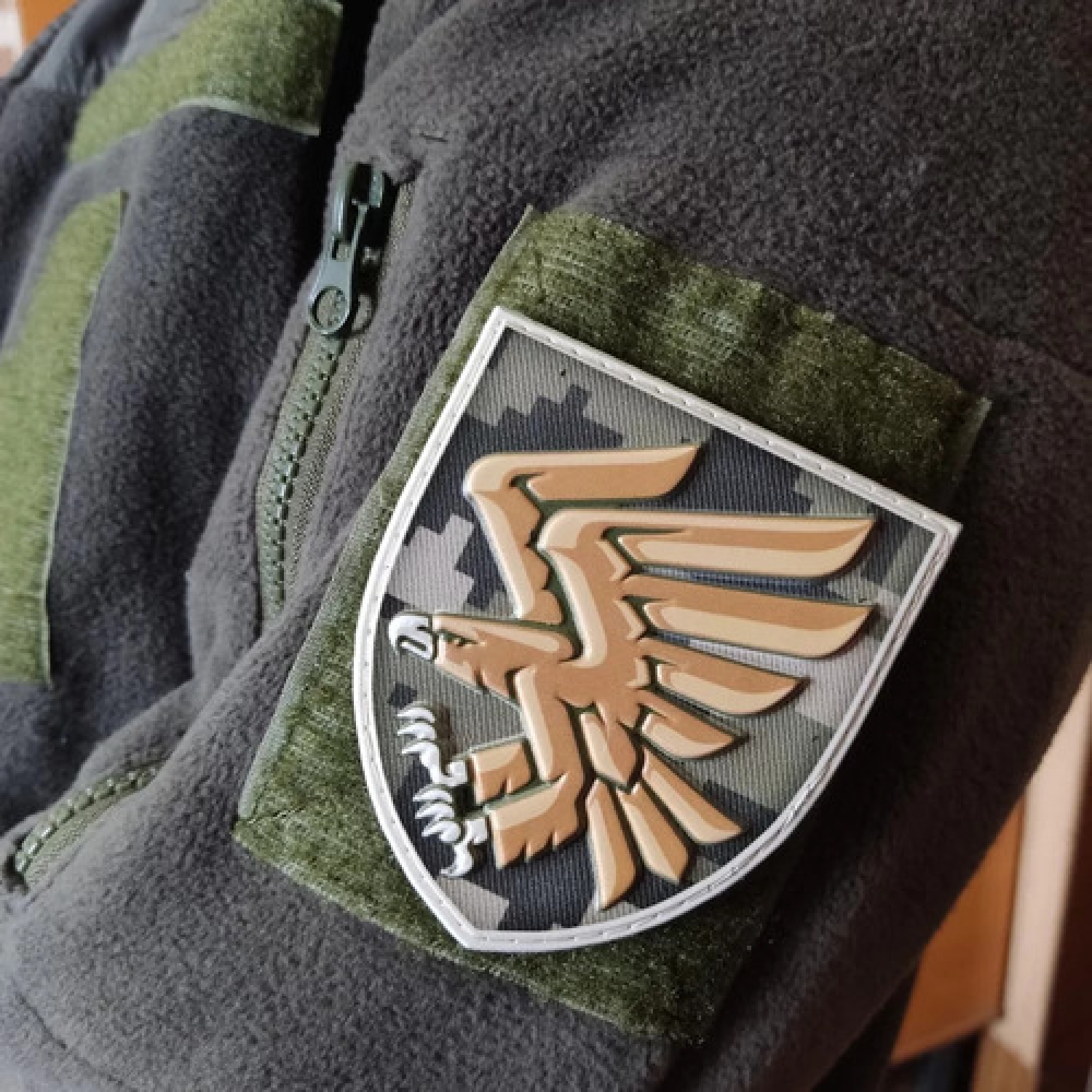 Шеврон ЗСУ 95 окремої десантно-штурмової бригади піксель
