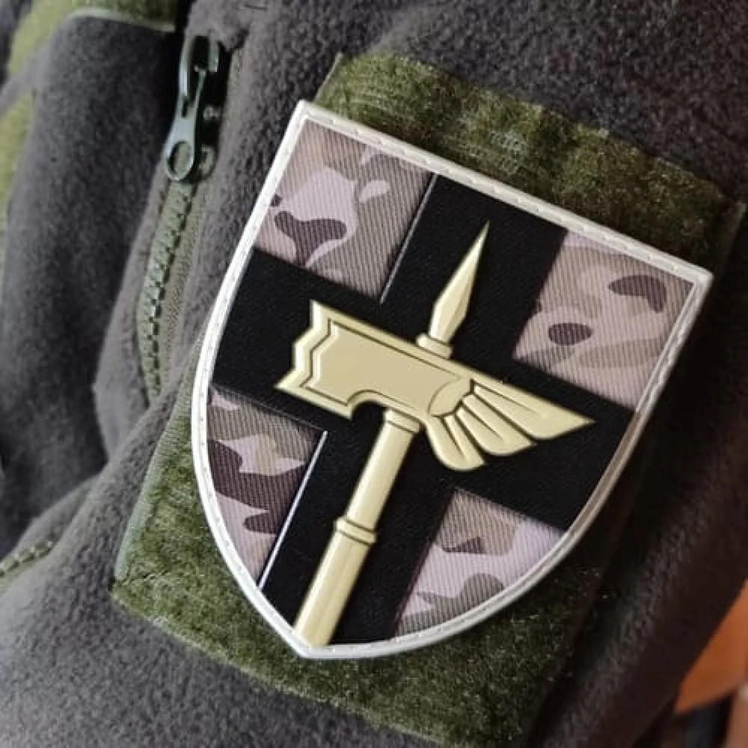 Шеврон ВСУ 78-й десантно-штурмовой полк мультикам