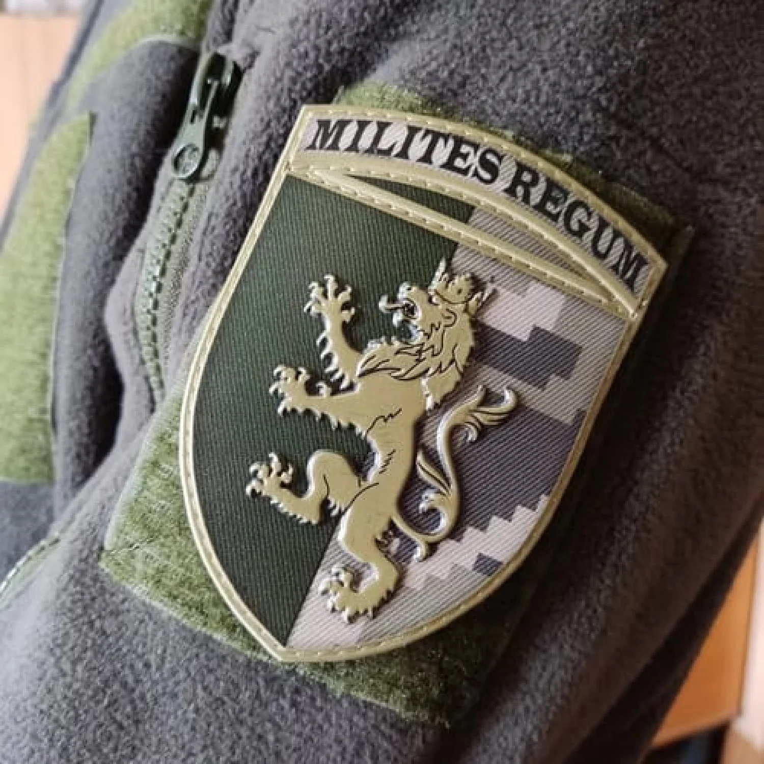 Нашивка ЗСУ 24 окрема механізована бригада піксель