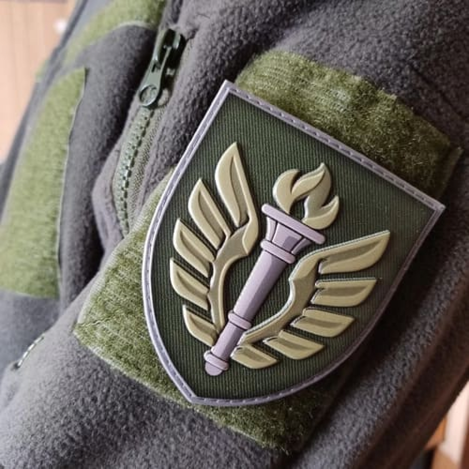 Шеврон ЗСУ 199 навчальний центр олива