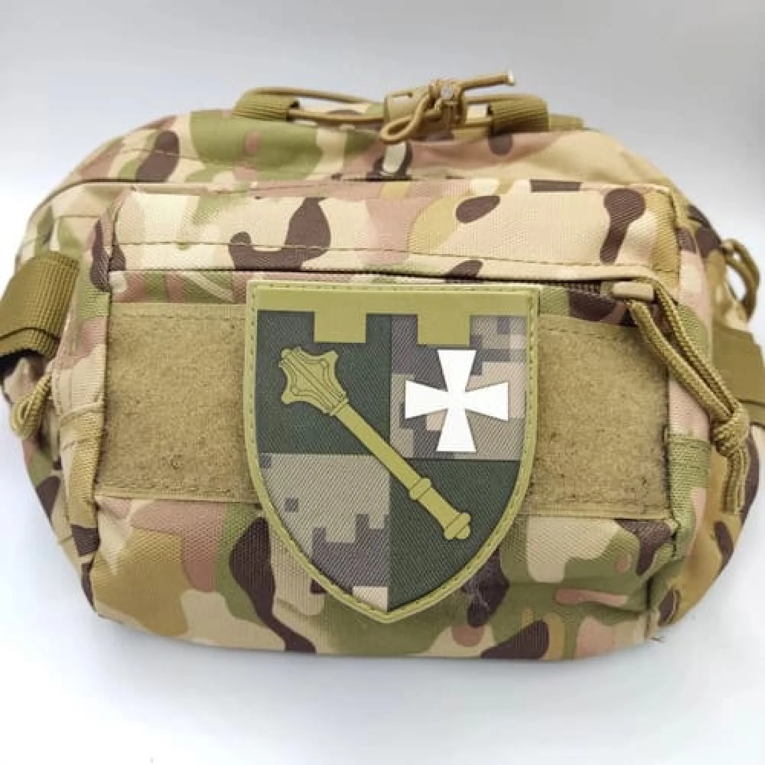 Шеврон Регіональне управління Сил ТрО Захід Збройних Сил України піксель